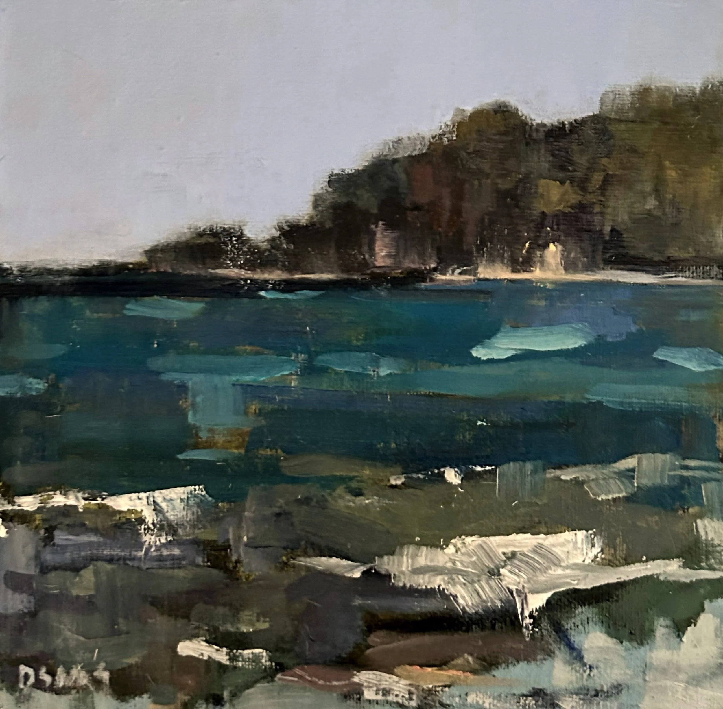 Waves at Rifflet (2023)

oil on linen panel en plein air
8 x 8 inches framed
