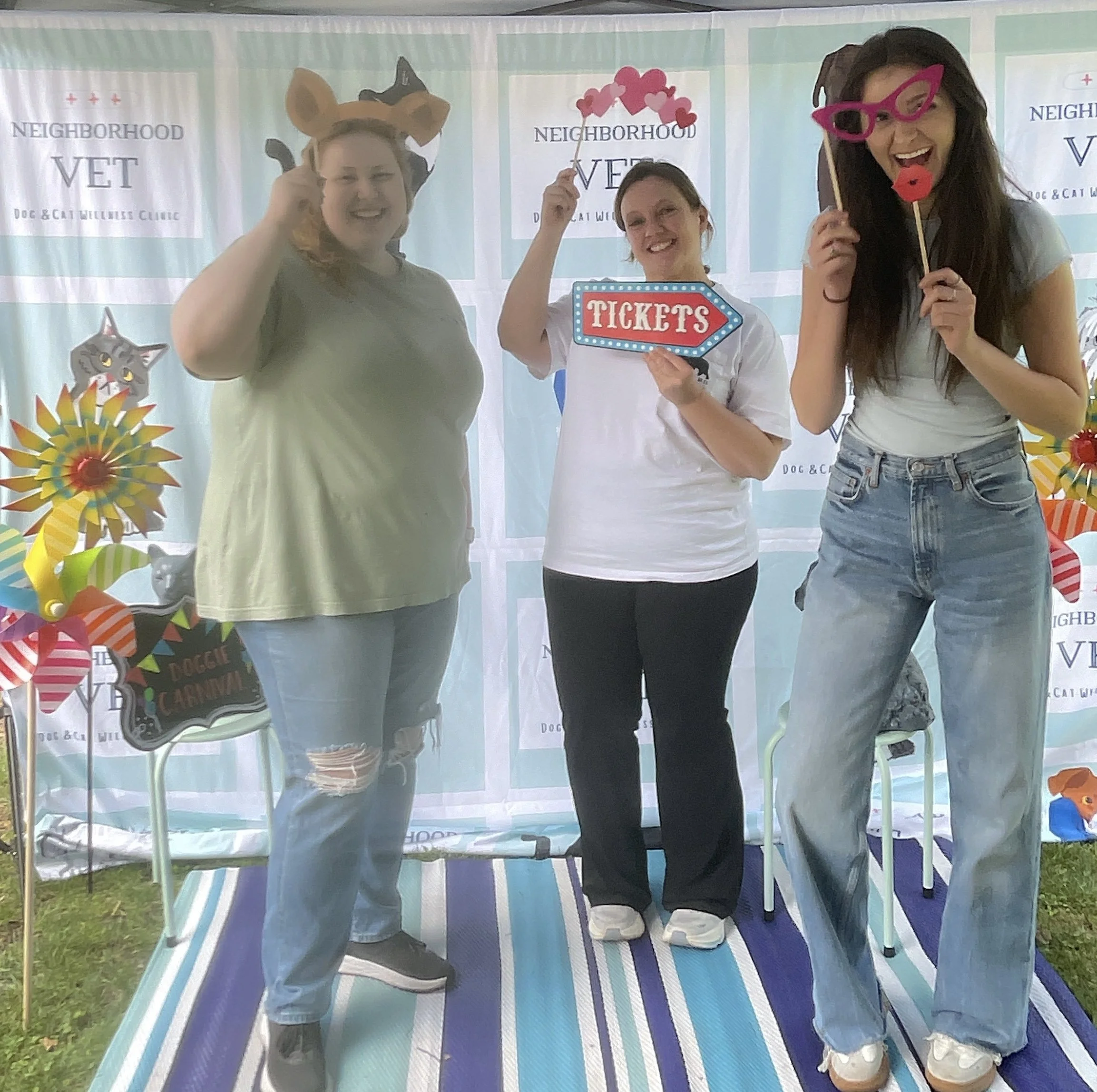 Neighborhood Vet Team at Doggie Carnival in Savannah.jpg