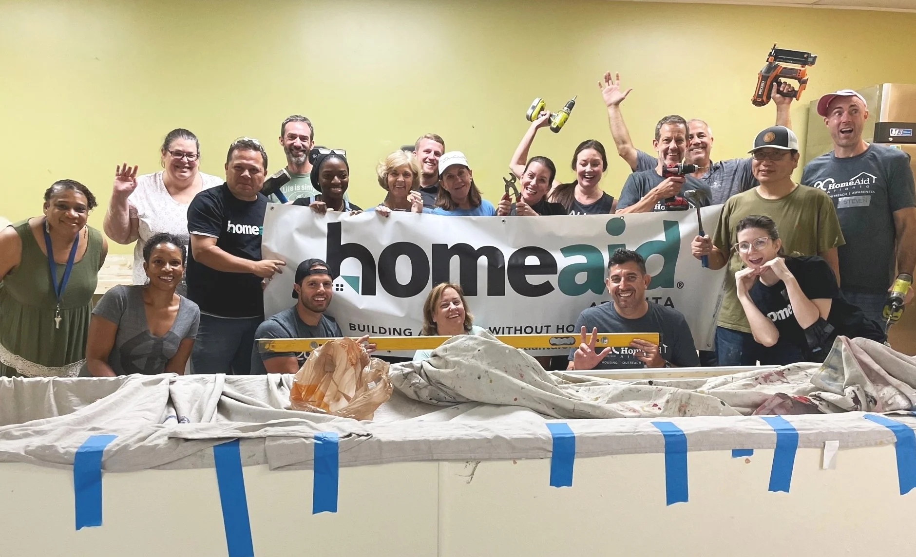 HomeAid Impact: Engaging Volunteers in August