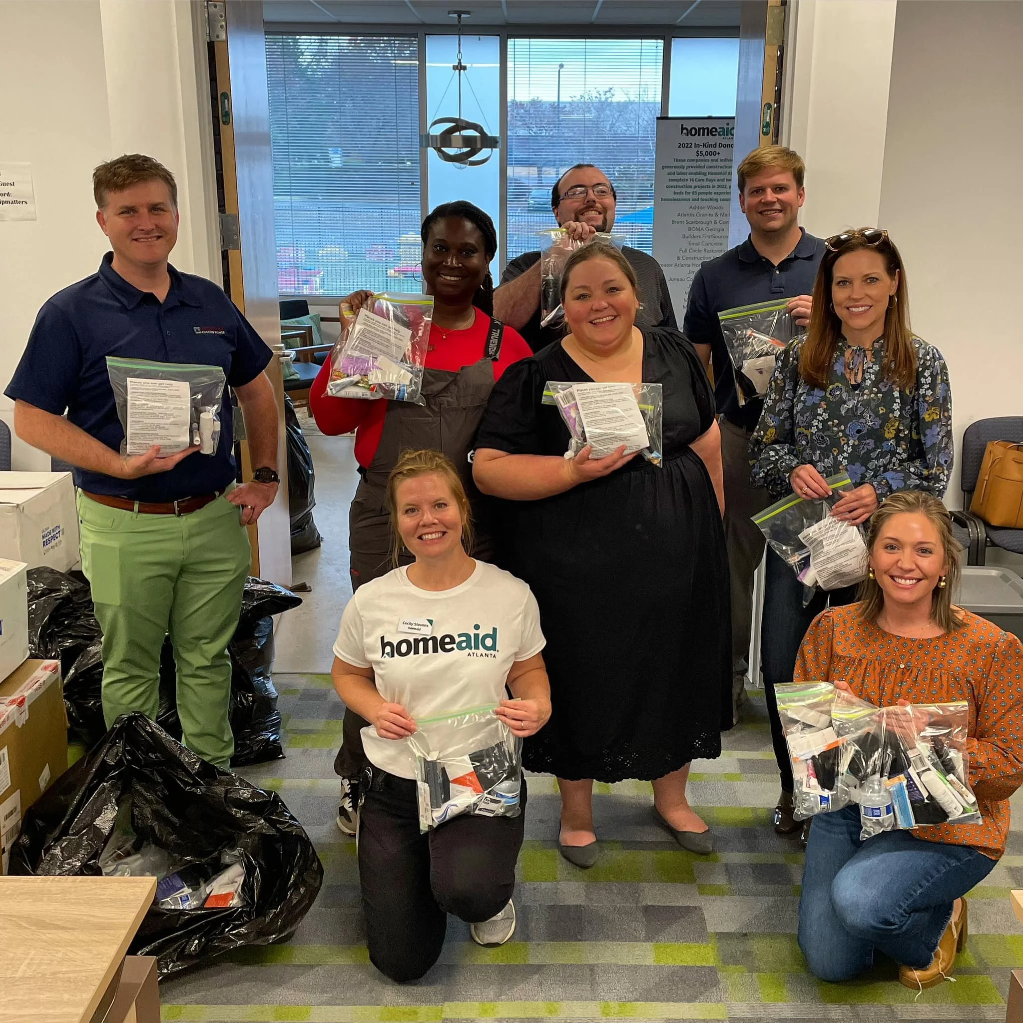 HomeAid Packs 3,000+ CareKits