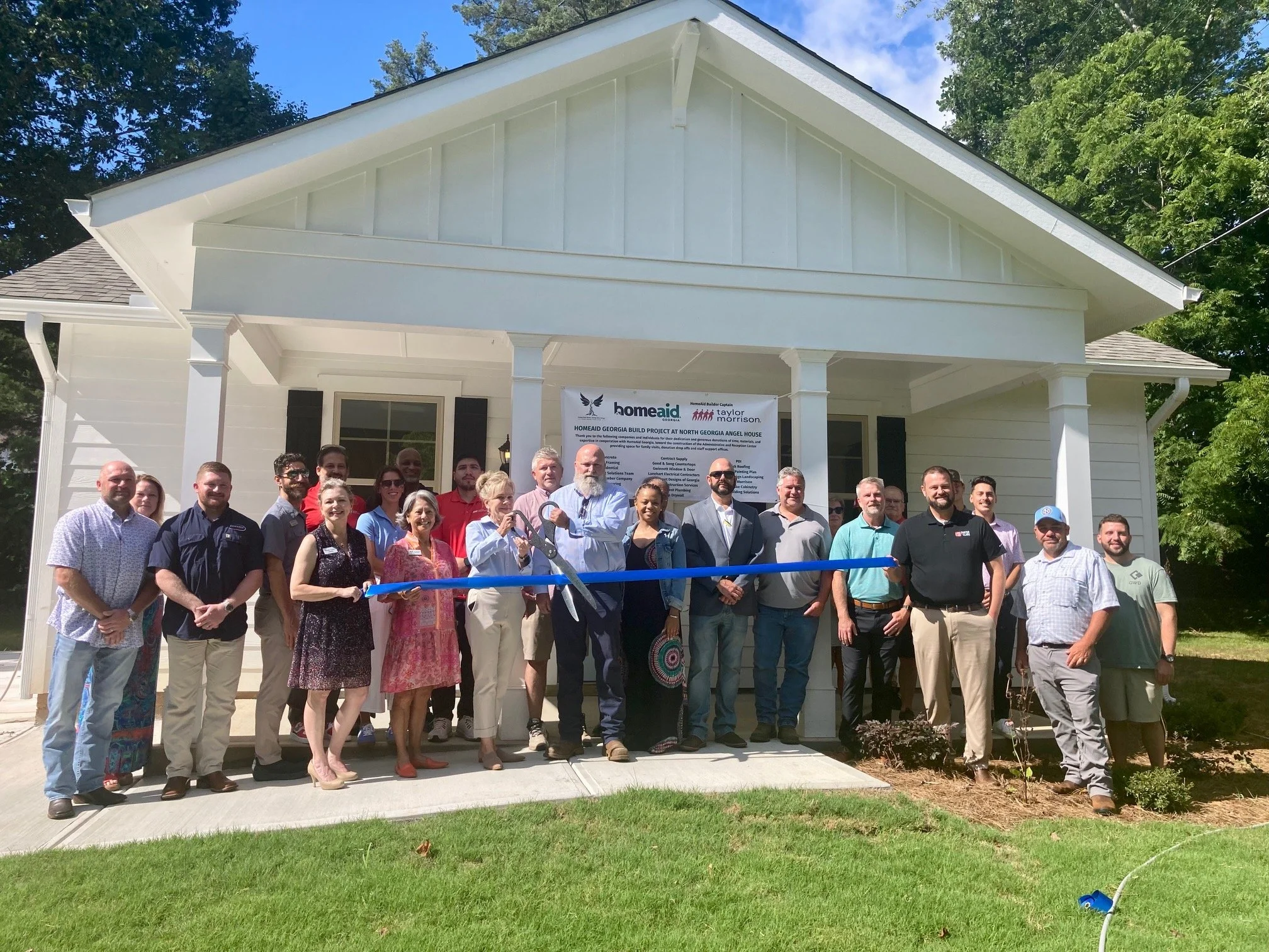 HomeAid Georgia &amp; Taylor Morrison Complete Administrative and Reception Center for North Georgia Angel House&nbsp;