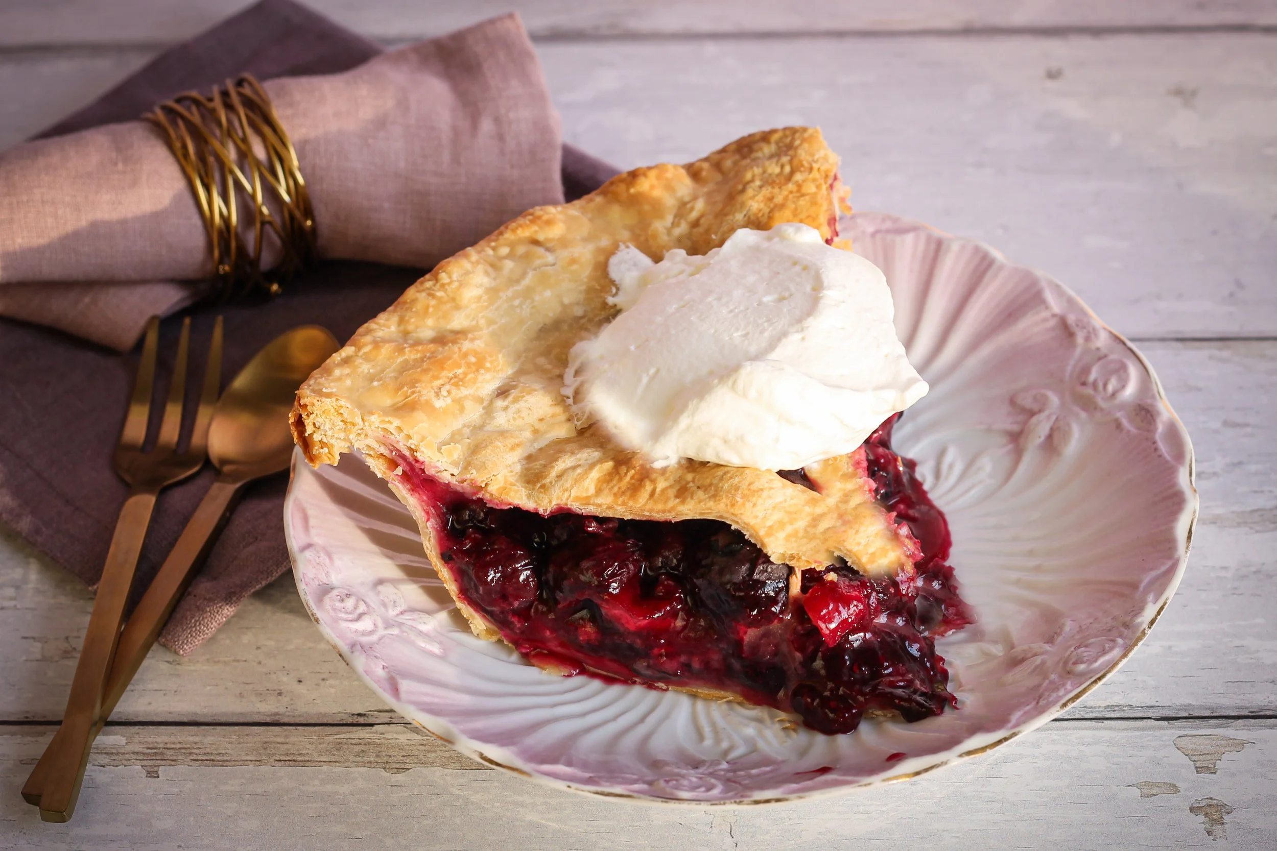 Yaya’s Marry Me Blueberry Pie