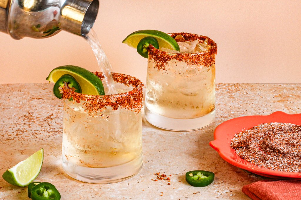 The Best Spicy Mezcal Margs 