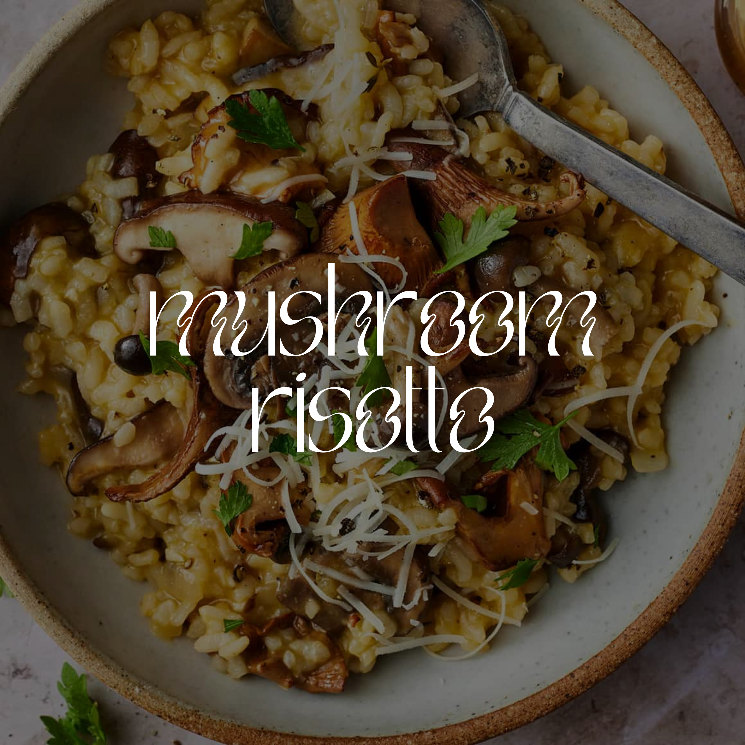 Kelly’s Mushroom Risotto 