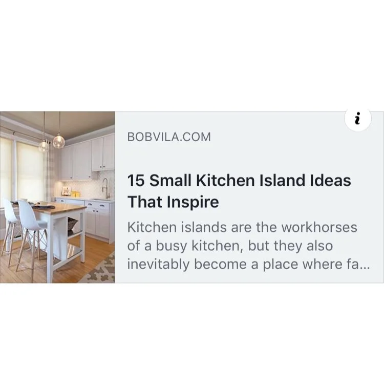 A kitchen I designed featured on BobVila.com