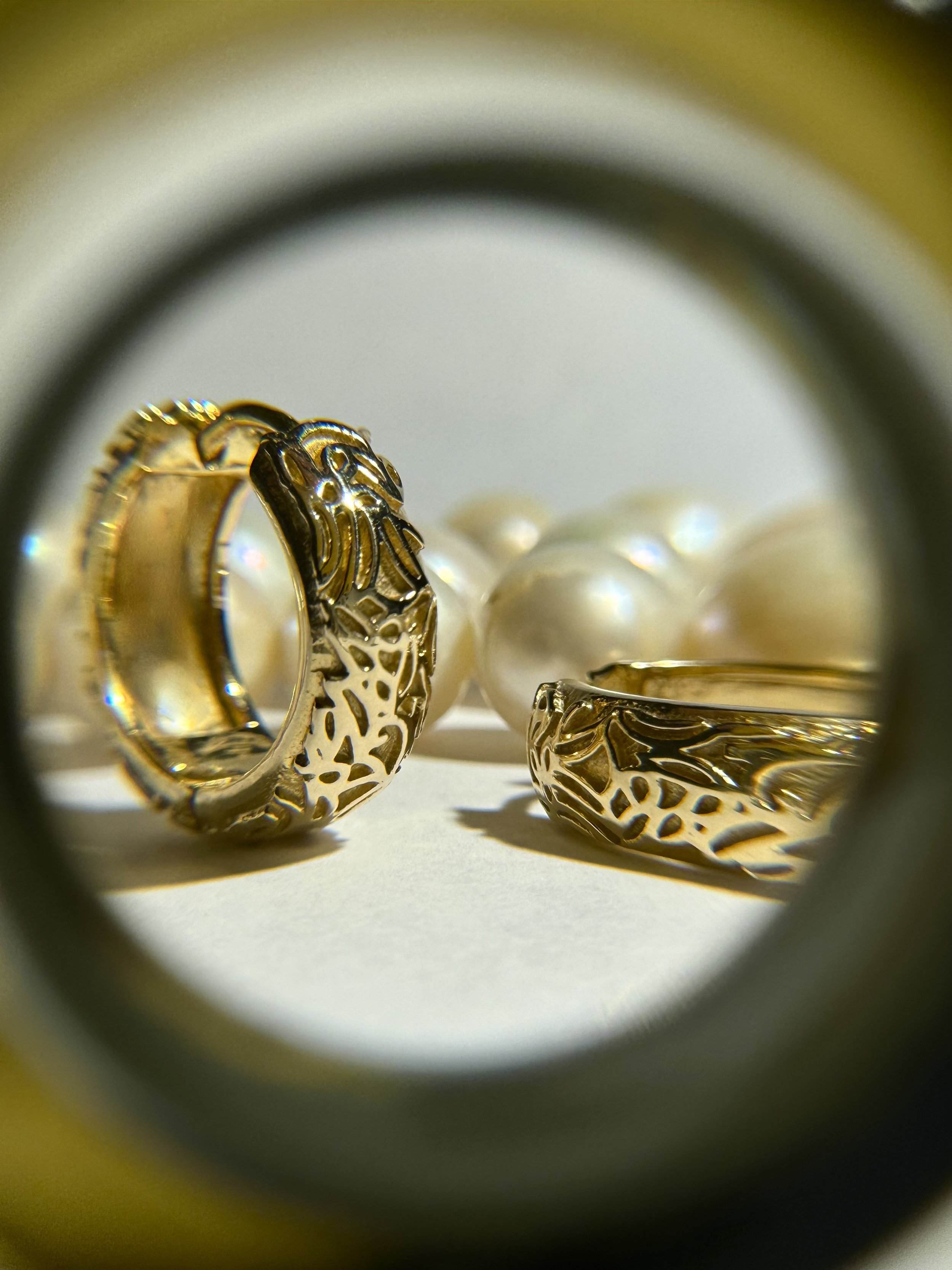 Elissar Jewels outre 18k yellow gold hoops.jpeg