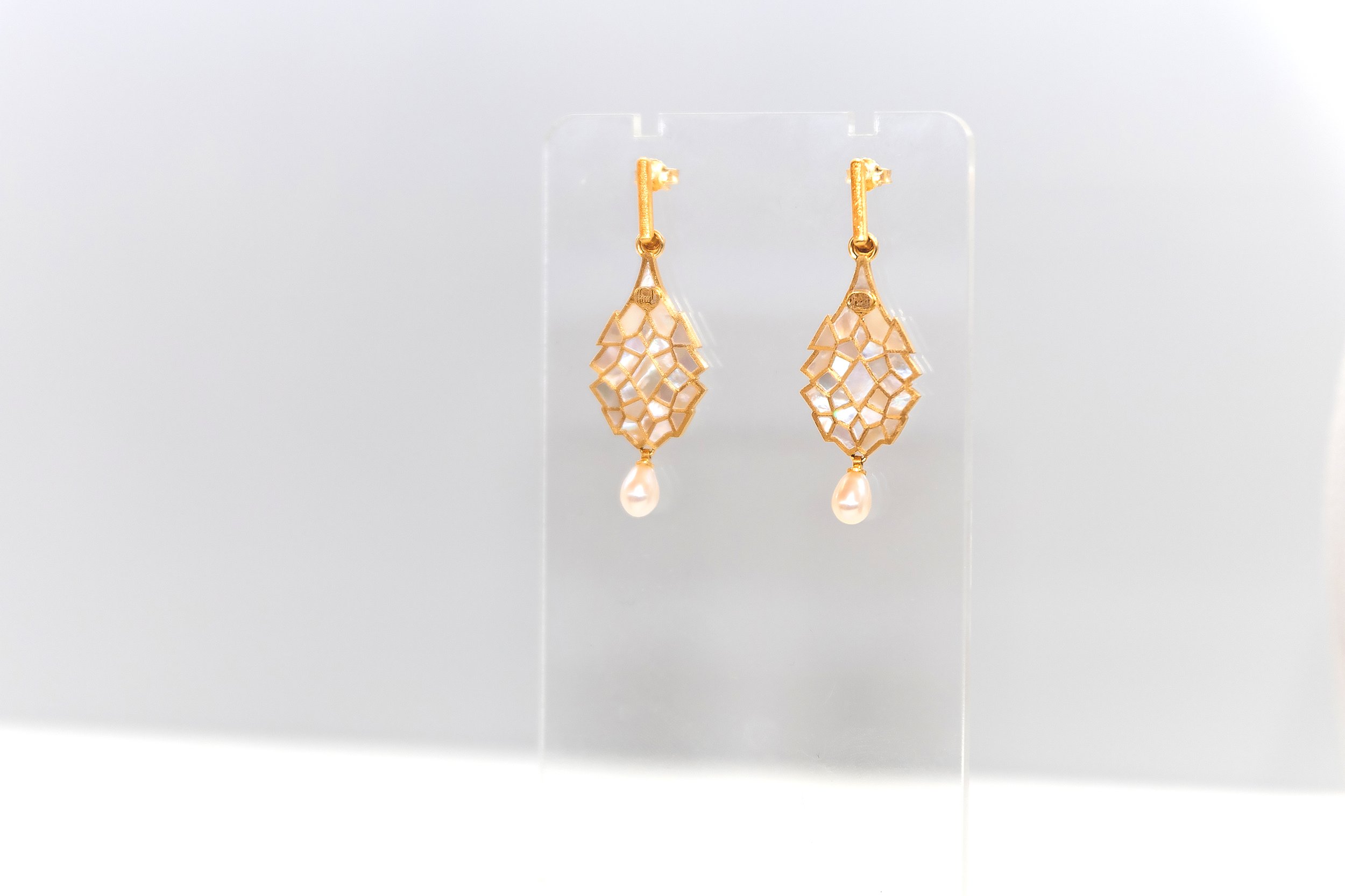 Elissar Jewels at Milano Jewellery Week and Artistar Jewels 2024 Featured on thediamondtalk pearl earrings.JPG