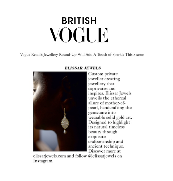 Elissar Jewels for British Vogue