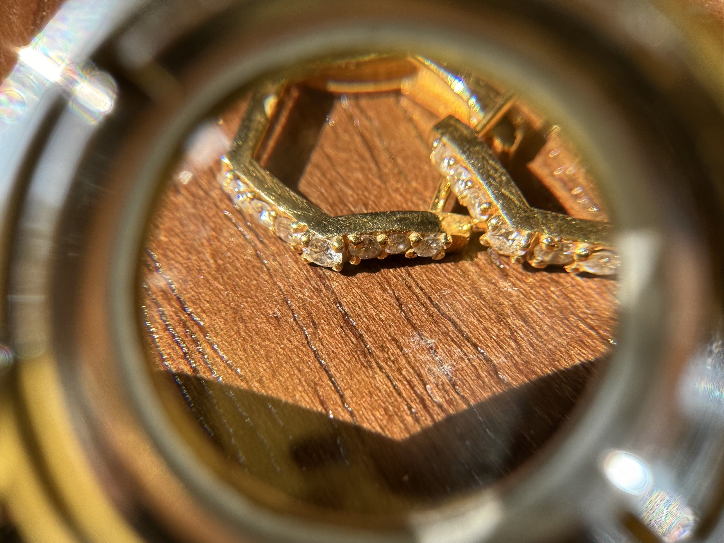 Diamond Wave hoops in 18k gold Elissar Jewels.jpeg