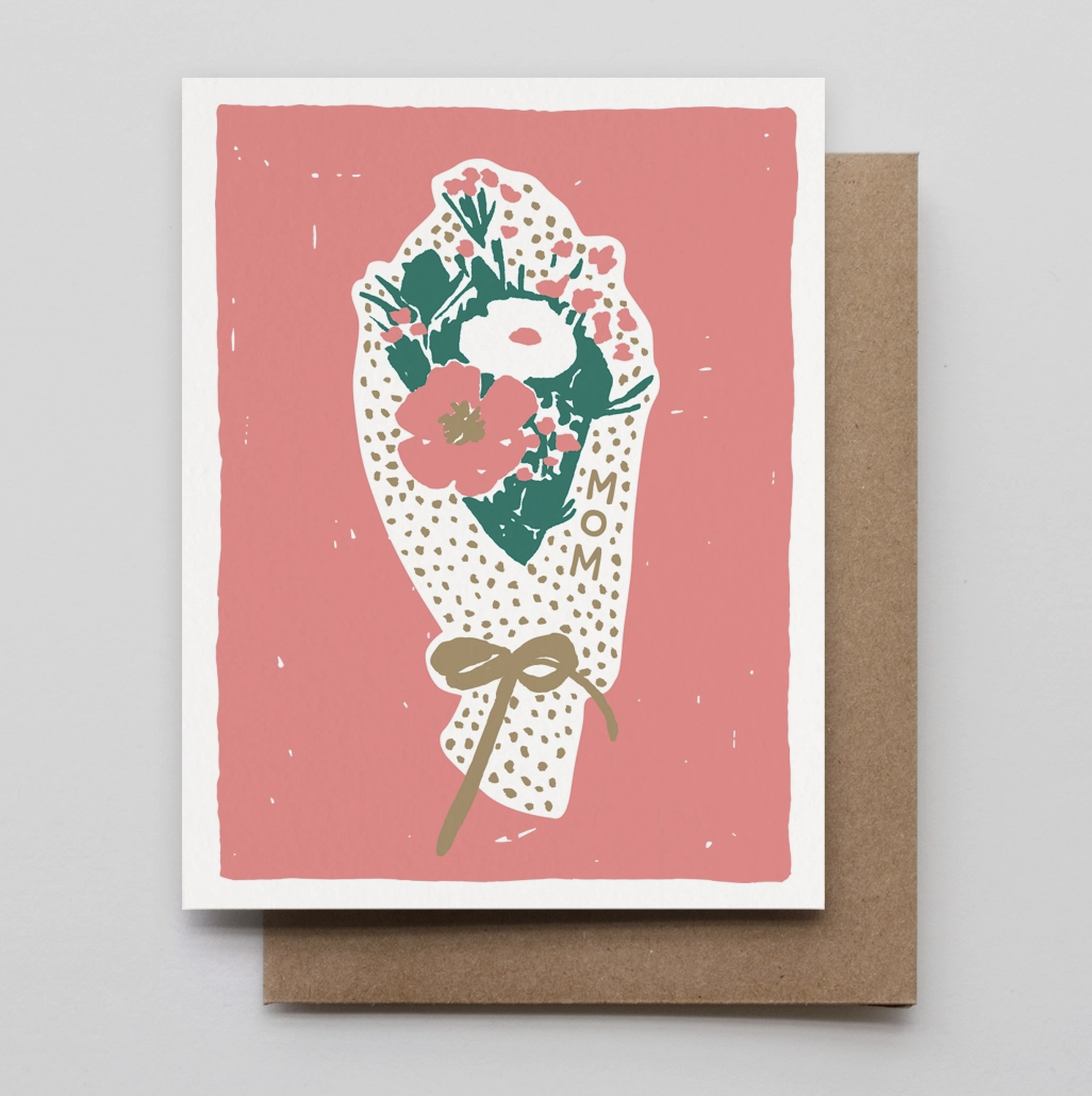 Mom Bouquet Card