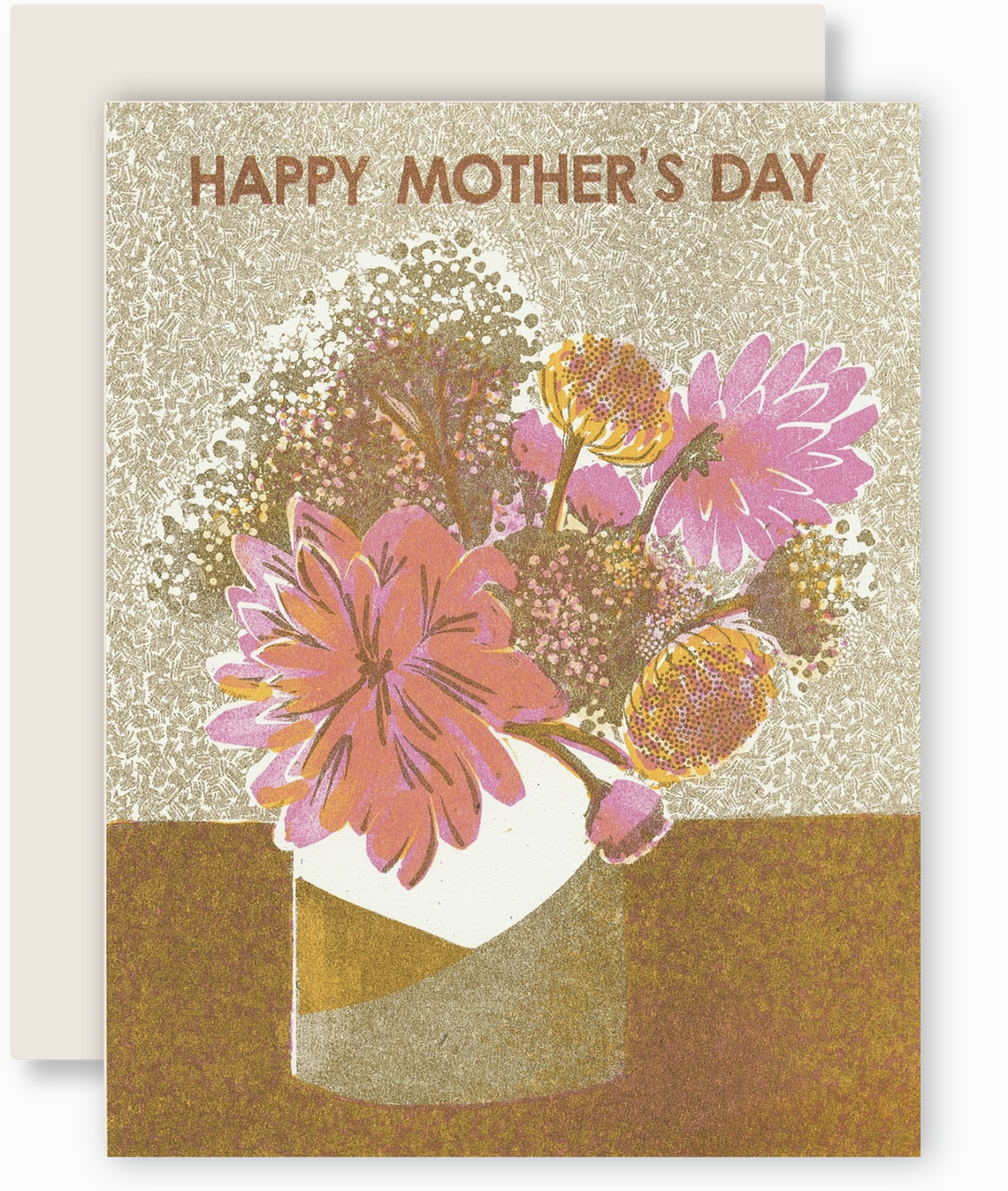 Happy Mother's Day Risograph Card