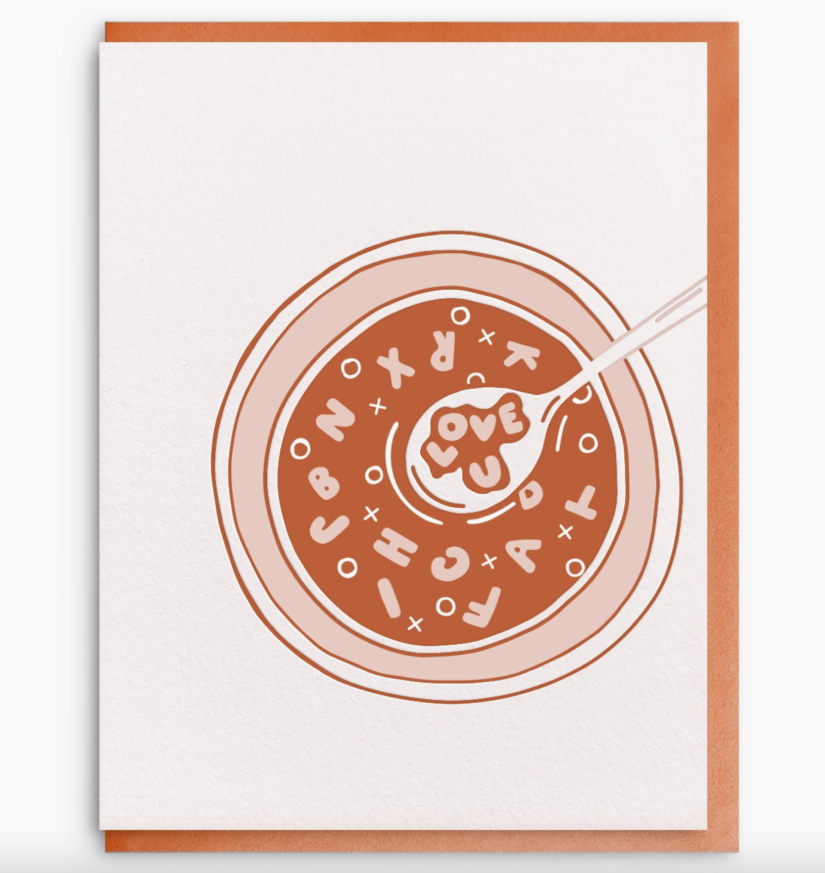 Love Soup - Letterpress Card