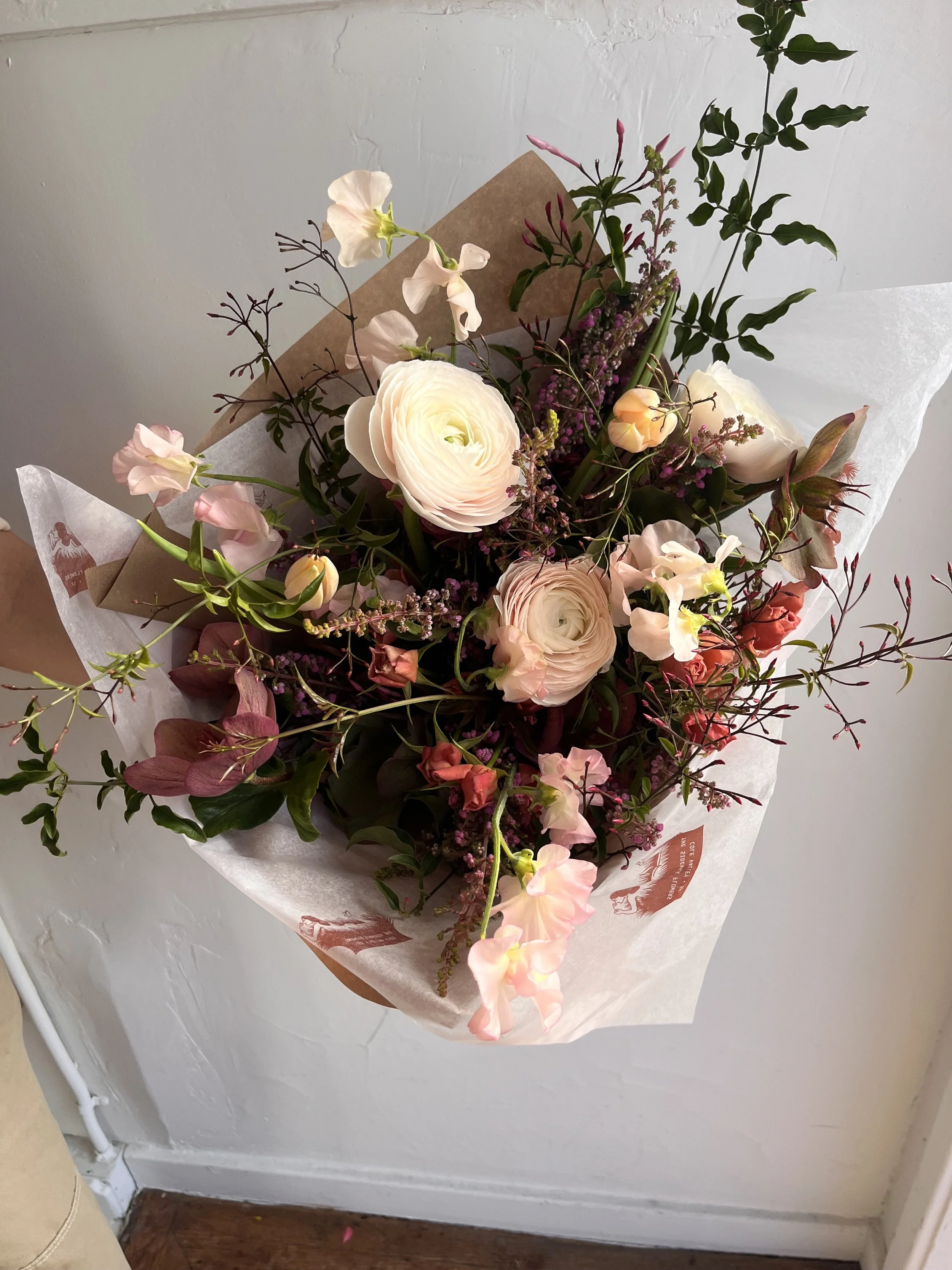 PRE-ORDER | V-Day Blush, Peach & Purple Hand-Wrap