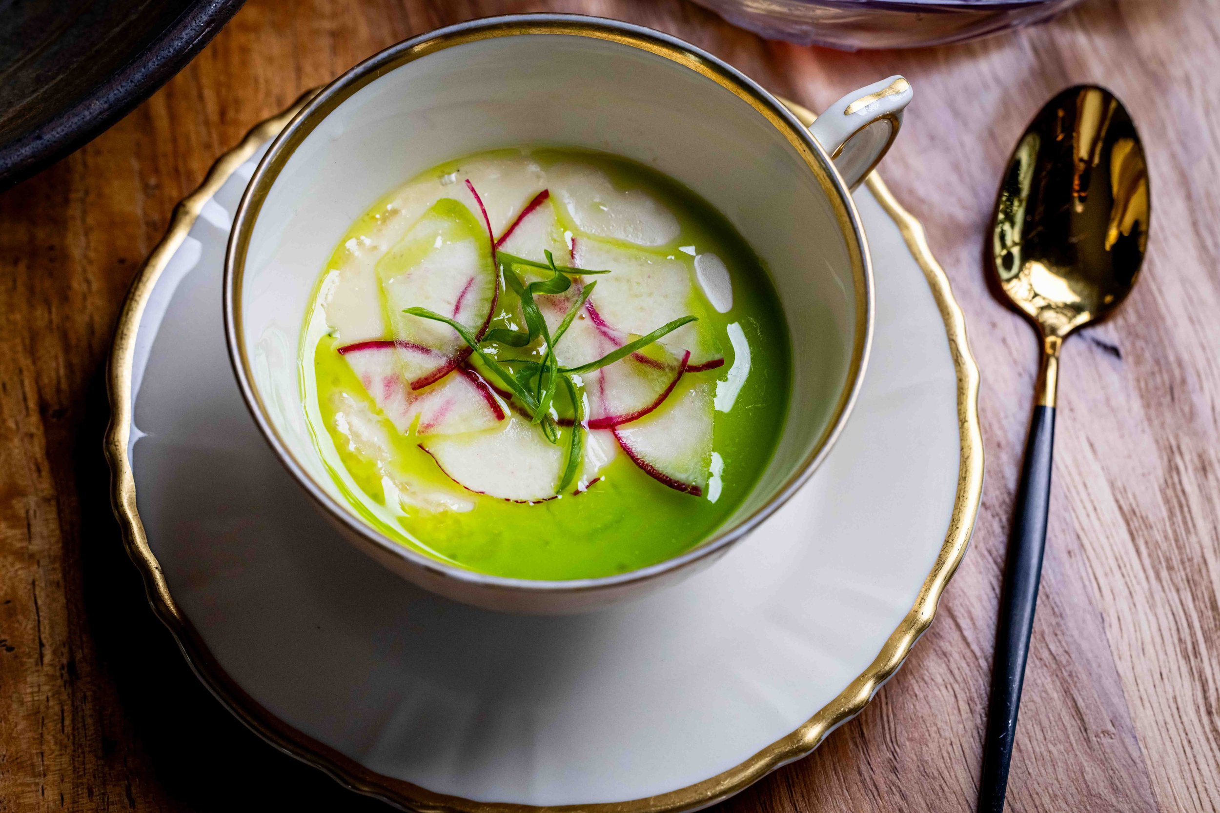 allium custard