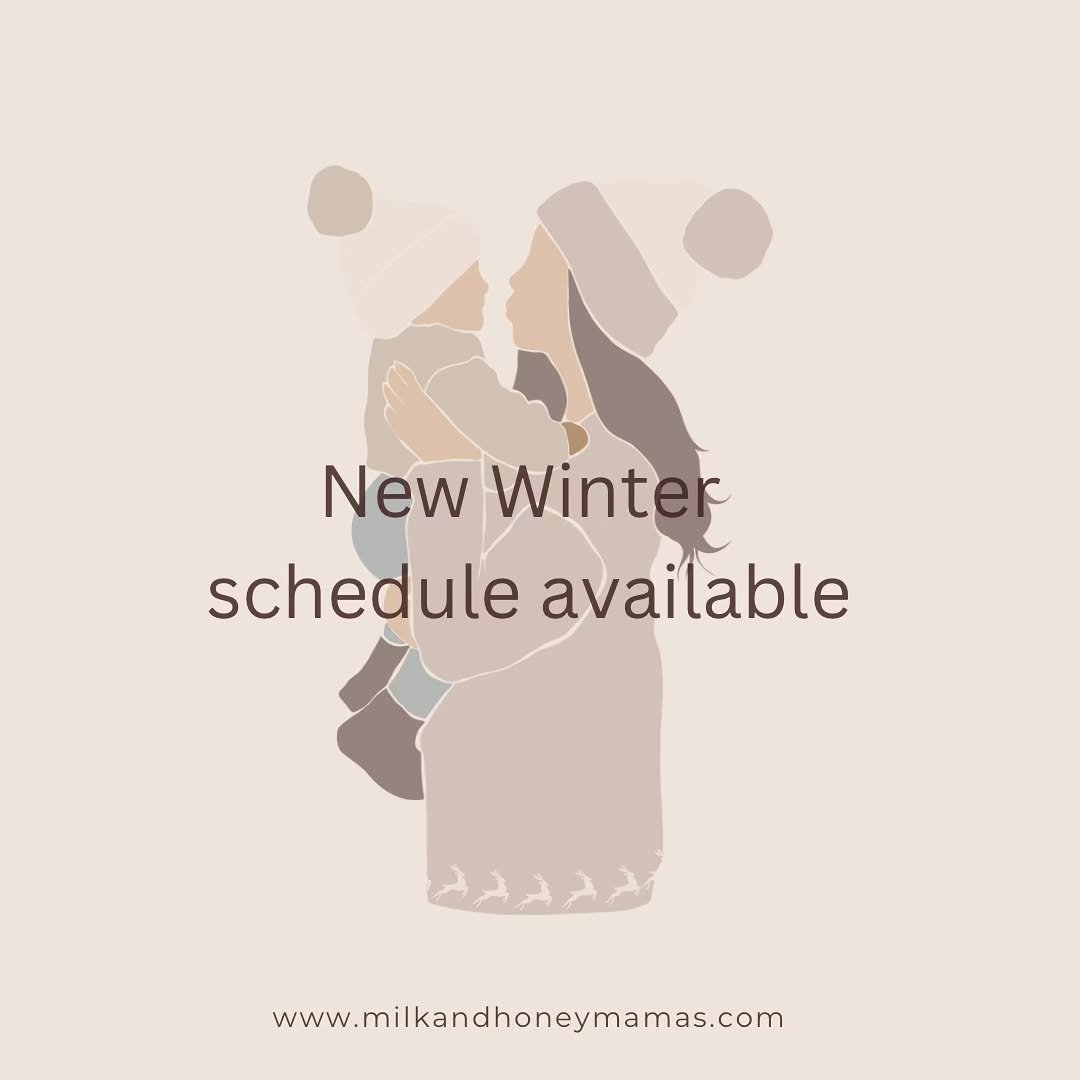 ✨ Winter Hours Are Here! ❄️ Mamas &amp; Families, our team of lactation consultants is excited to support you through the season! Join us Tuesdays through Thursdays, 10 AM to 2 PM, with additional times for follow-ups as we settle into these cozy mon