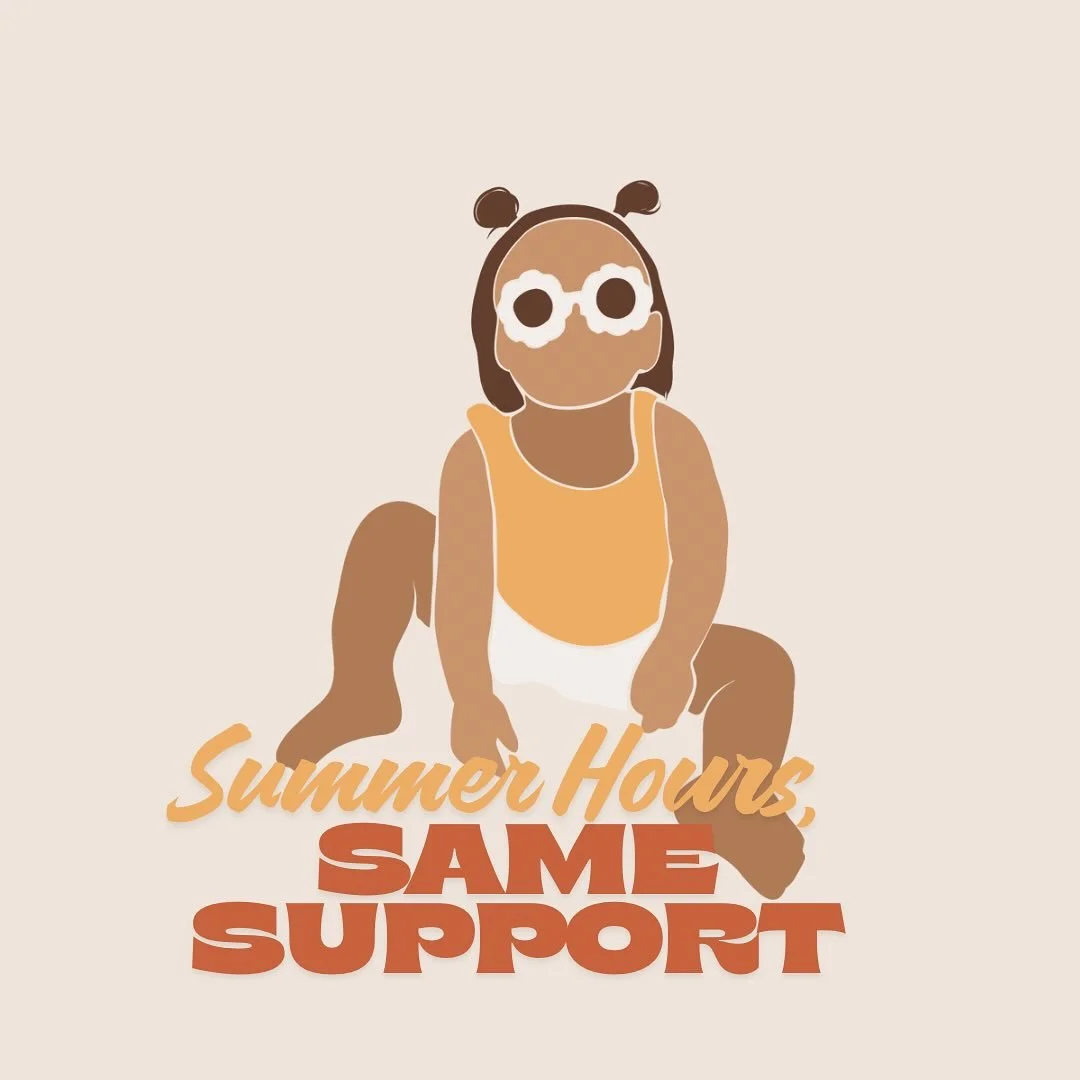 ☀️ It&rsquo;s summer&mdash;but we&rsquo;re still here for you! Lactation support is available and we&rsquo;re accepting bookings.
Check our website for info and availability 💻💛
. 
.
.
.
.
.

#LactationSupport #IBCLC #BreastfeedingHelp #ExtendedBene