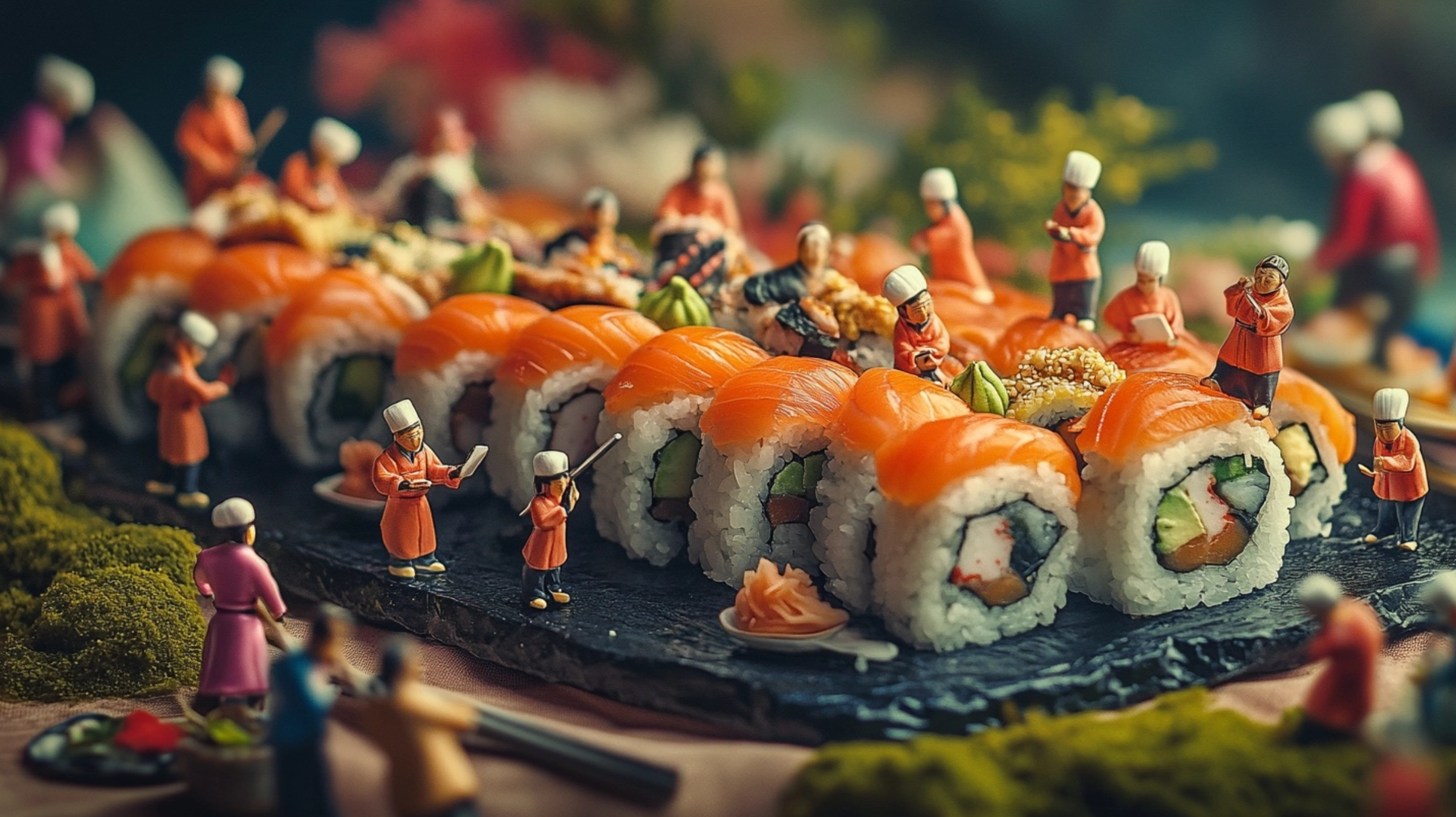 Creating the art of Sushi