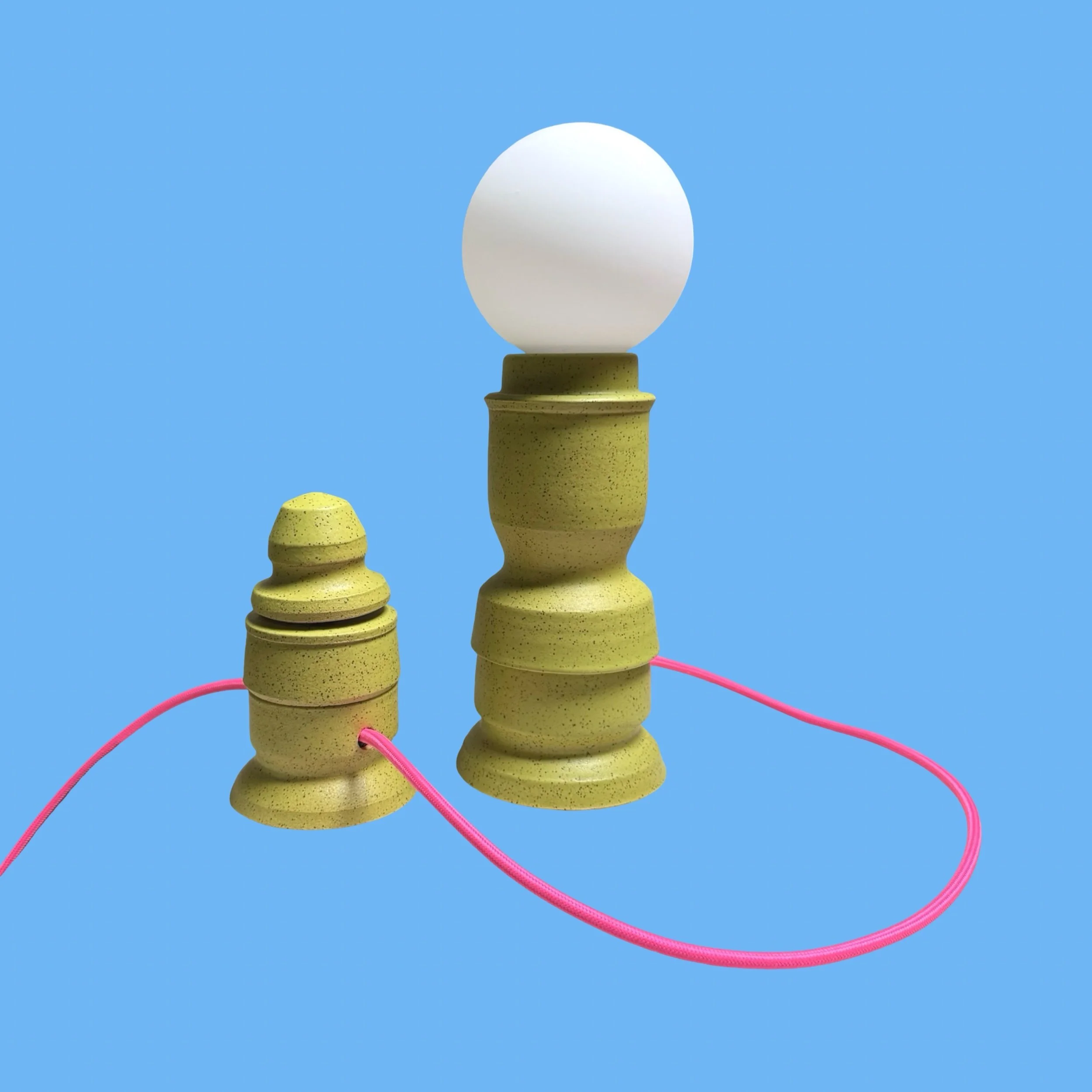 Chartreuse Bubble lamp 1.2