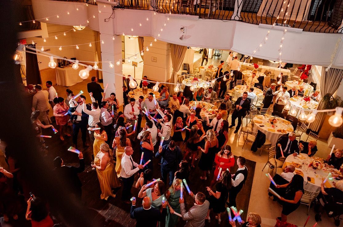 Chrissy and Mike know how to throw a PARTY 🪩🕺✨💖 

Photo: @wandermorephotography 
Venue: @renaissanceeventhall 
DJ: @polstardjs 
Coordination: @elardoevents 

Reception | Wedding Day | Wedding Inspo | Wedding Dancefloor | Wedding Planning | Wedding