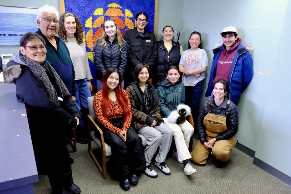 We did it! Completed four weeks of the first ever Northern Journalism Training Initiative, pictured here at #CBC Inuvik. Thanks to Louie Goose, Kaila Jefferd Moore and my co-trainer Deneze Nakehk&rsquo;o for a ton of effort into making this happen.  