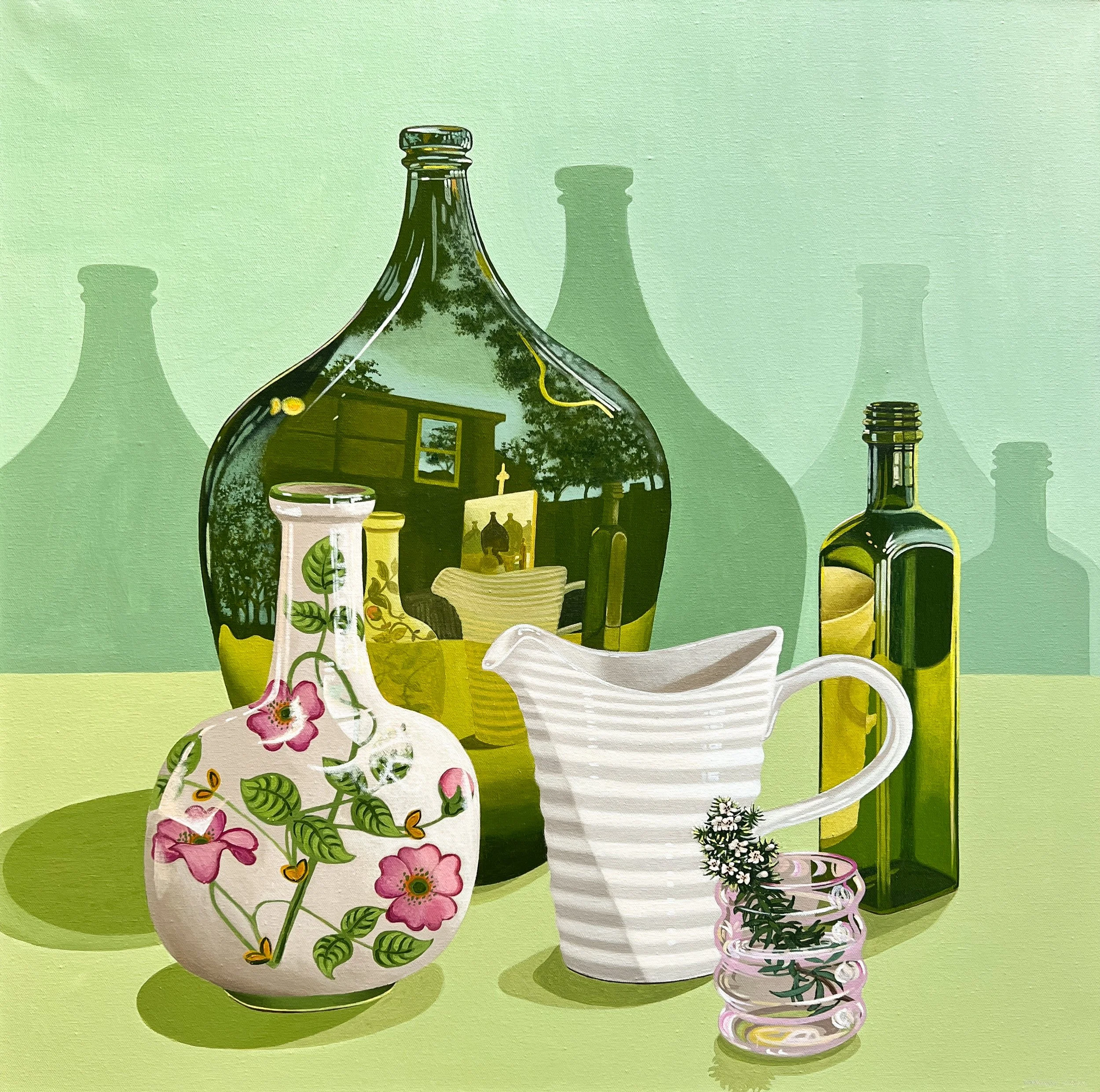 I wish we could stay - Acrylic on canvas - 76 x 76cm - SOLD