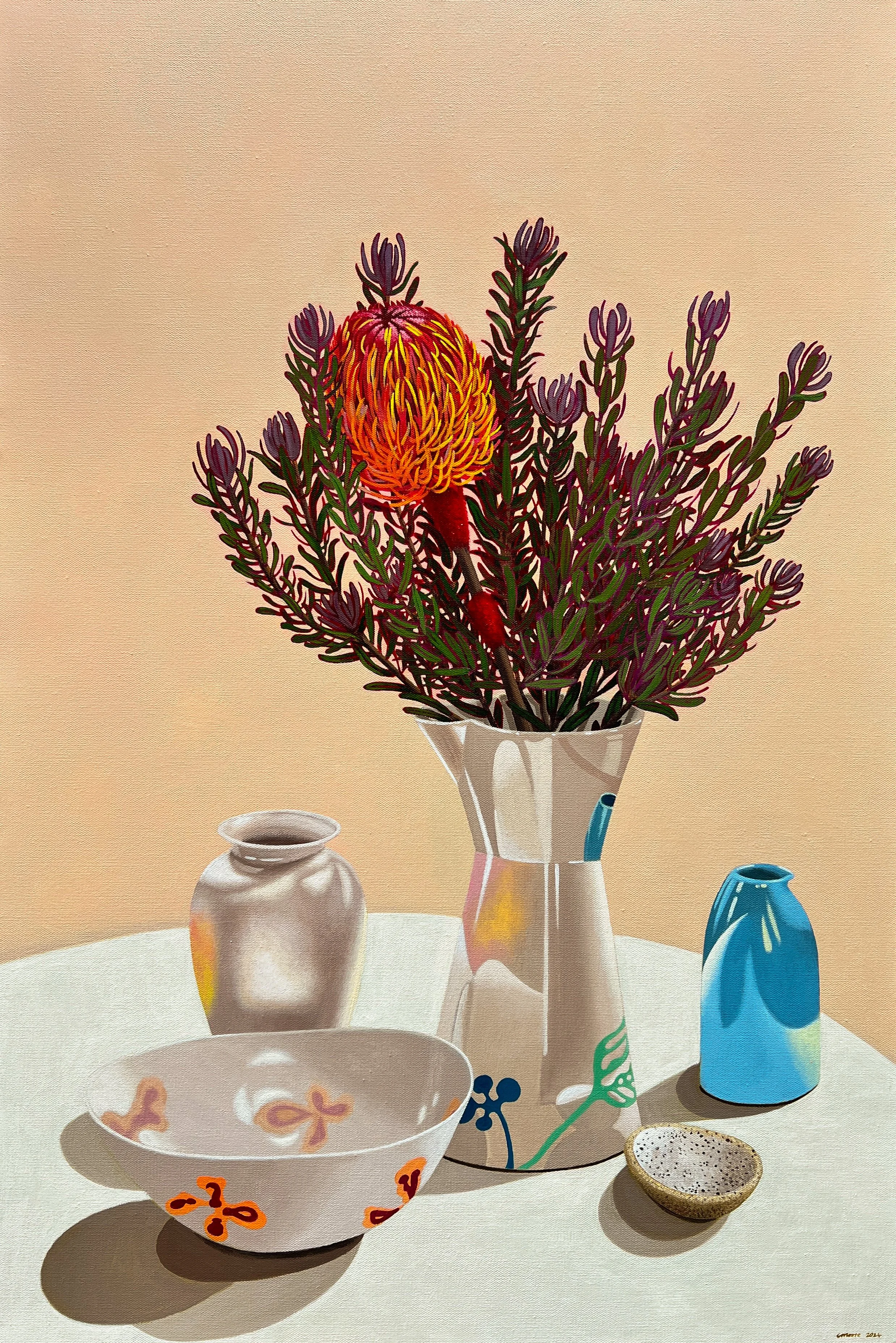 Please just give me some - Acrylic on canvas - 61 x 96cm - SOLD