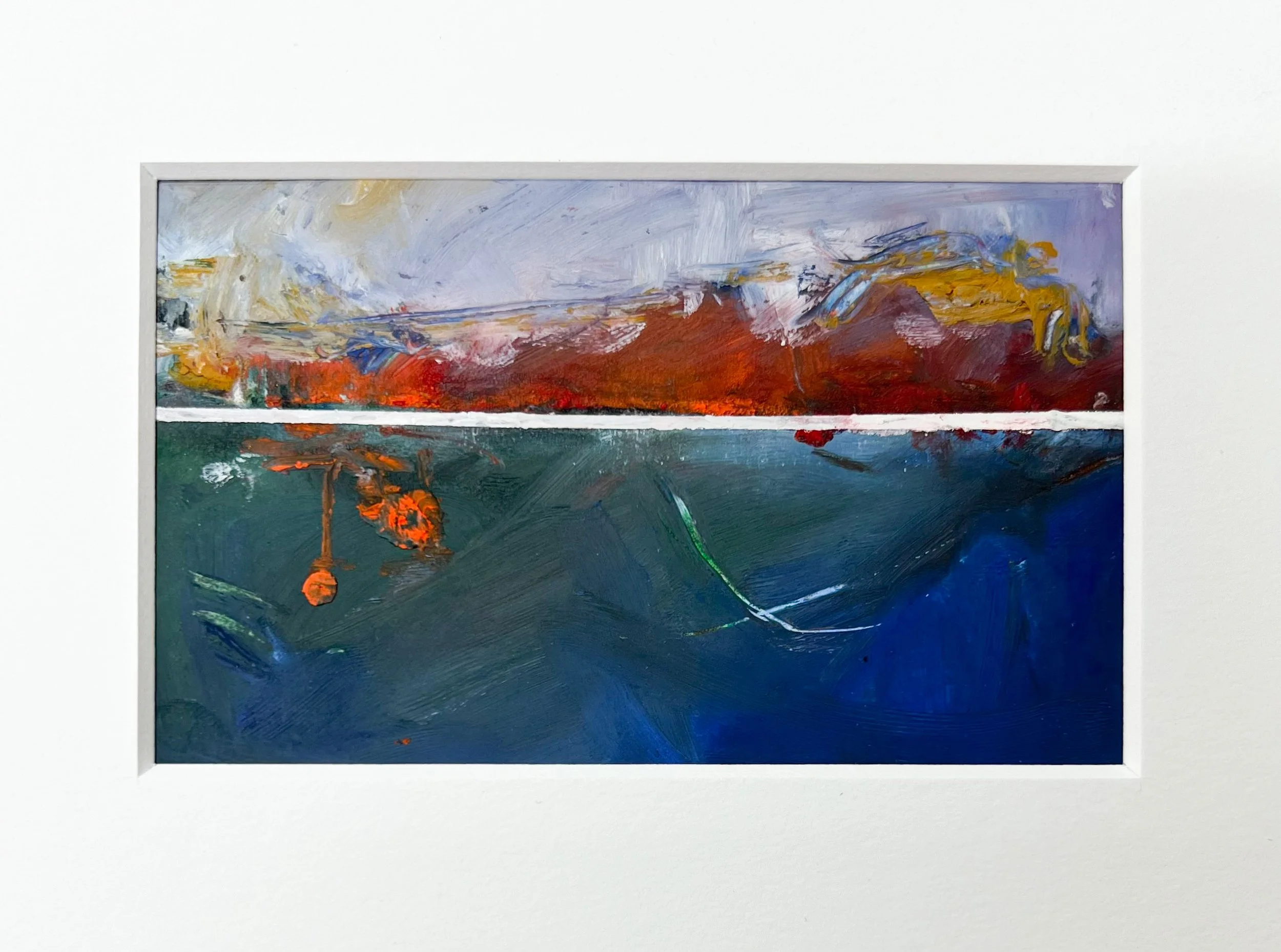 Gunnanday River Haikus, no 1, Framed, $500