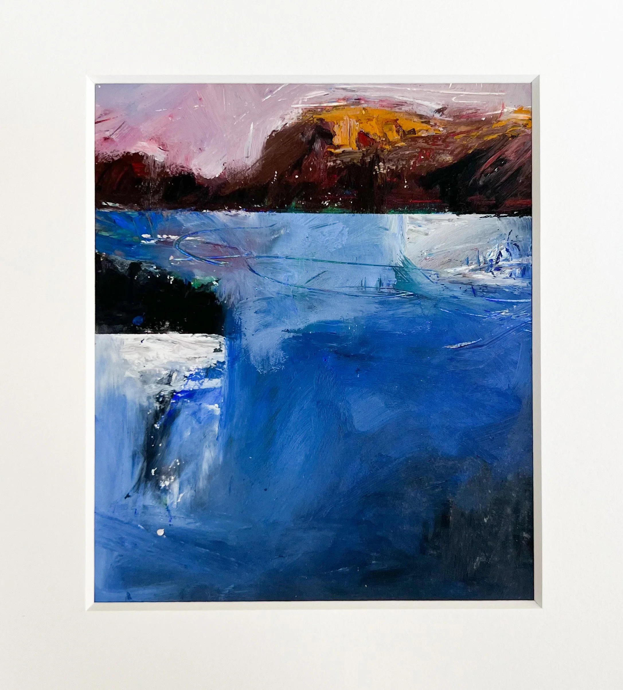 Gunnanday River Haikus, no 2, Framed, $500