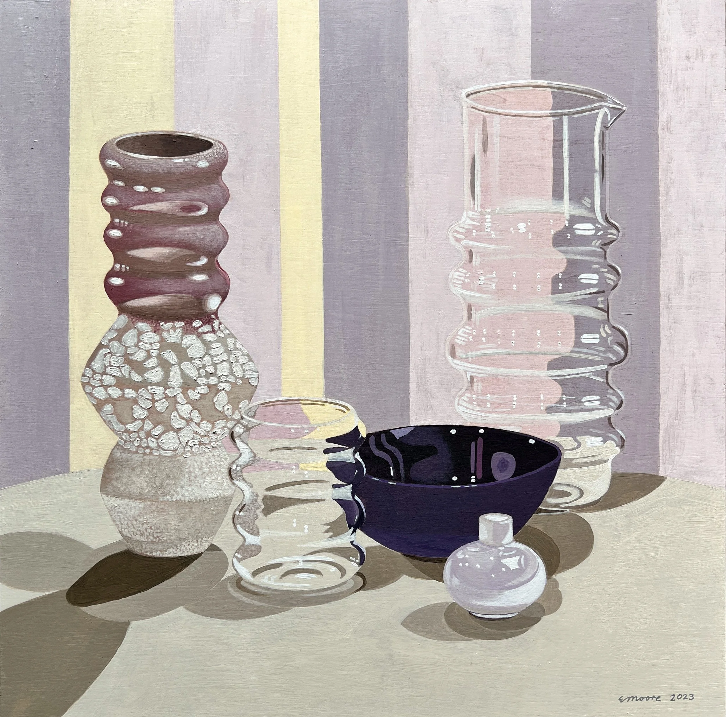 You’re beautiful inside and out - Acrylic on wood panel - 41 x 41cm - $990