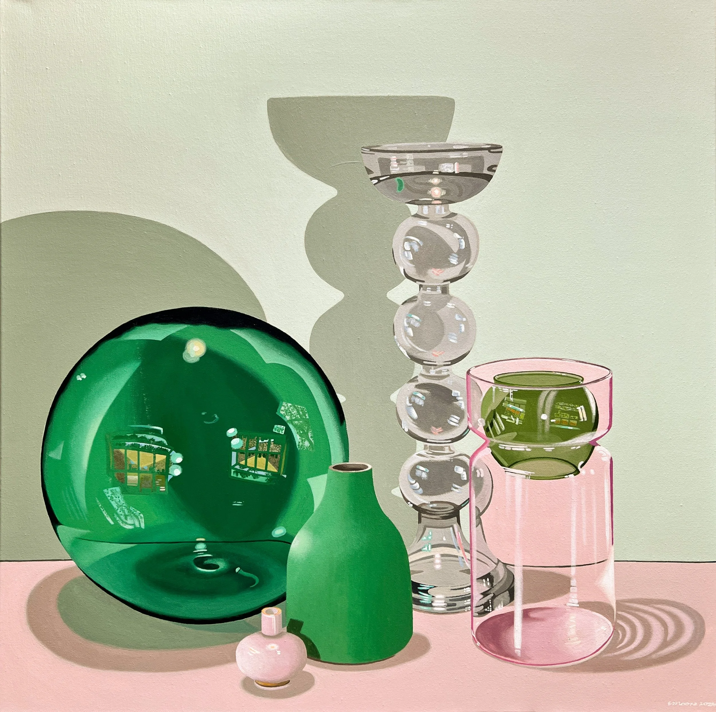 We all have a superpower - Acrylic on canvas - 76 x 76cm - $1750