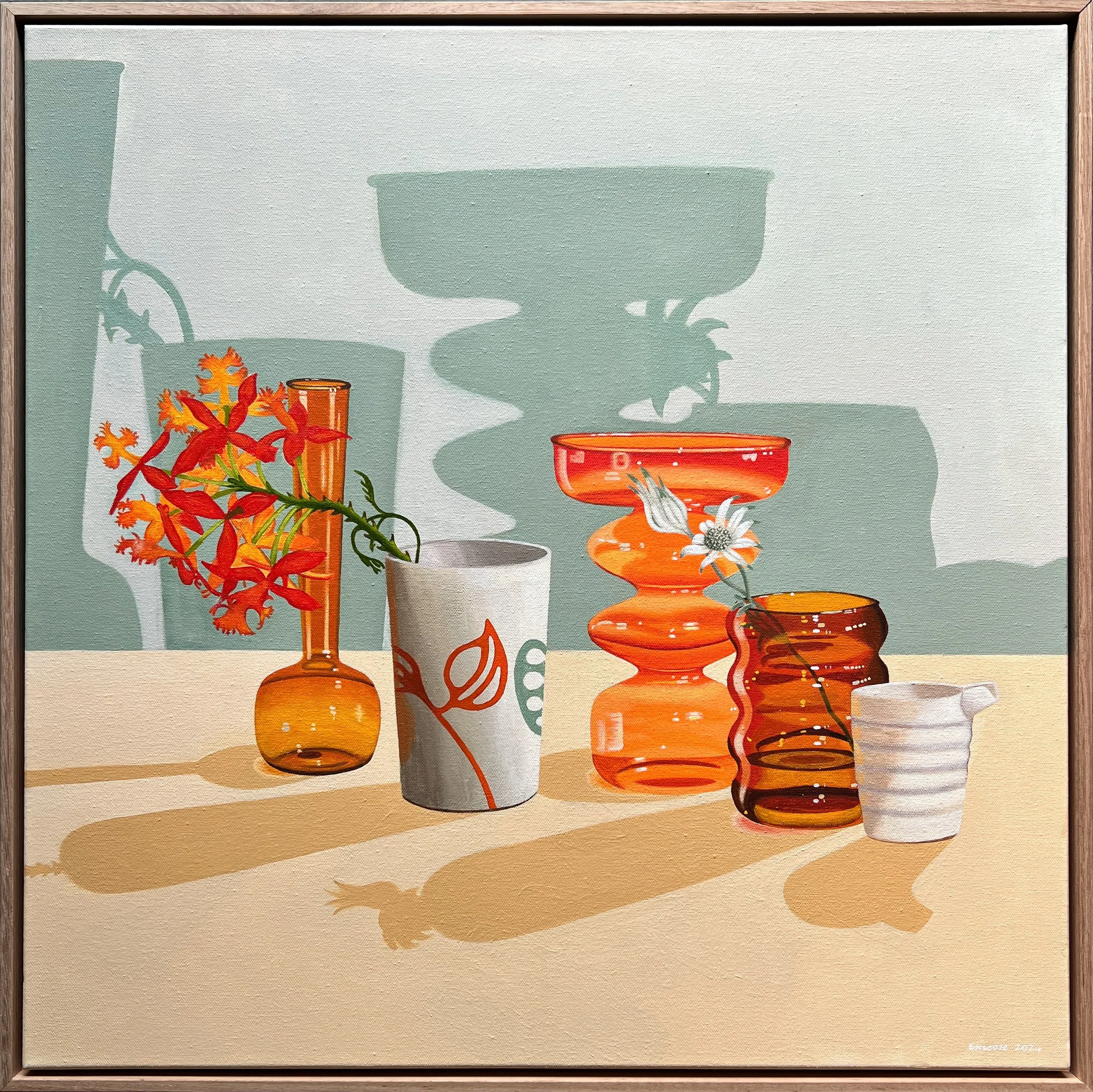 What are you guys looking at?
(Hung in the Ravenswood Australian
Women’s Art Prize 2024) - Acrylic on canvas - 63 x 63cm (framed) - SOLD