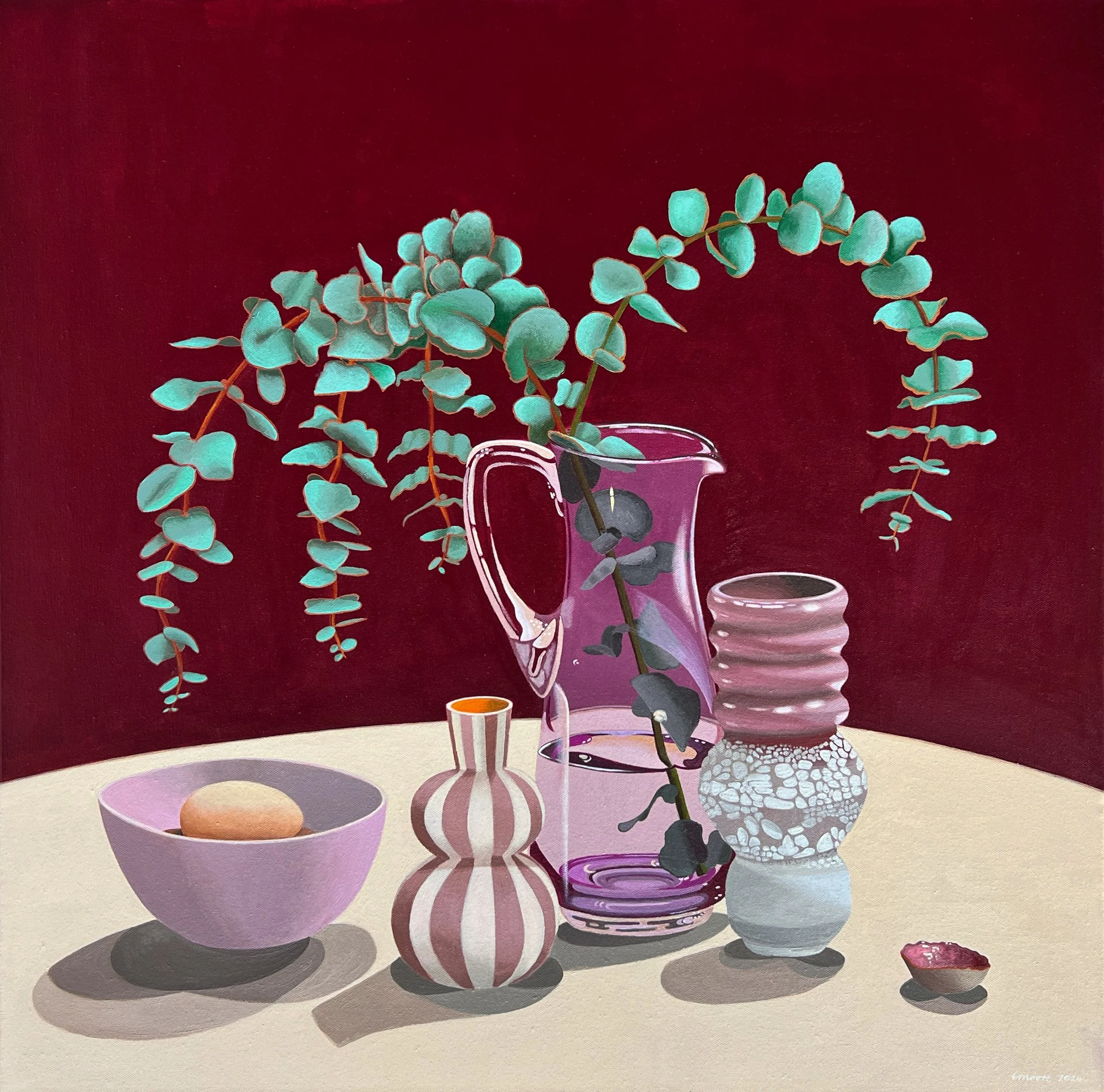 I want your shapeliness - Acrylic on canvas - 76 x 76cm - $1750