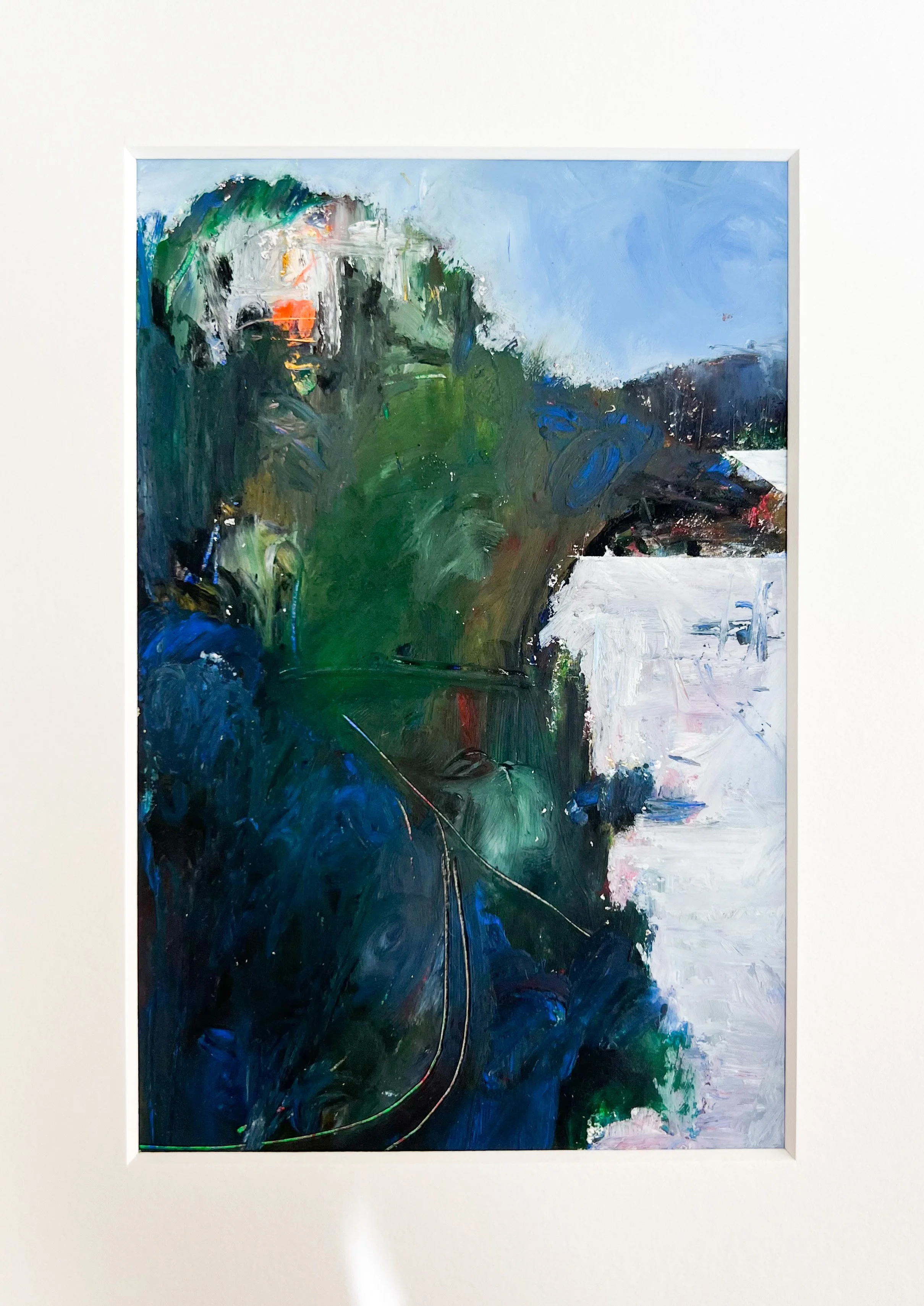 Gunnanday River Haikus, no 3, Framed, $500