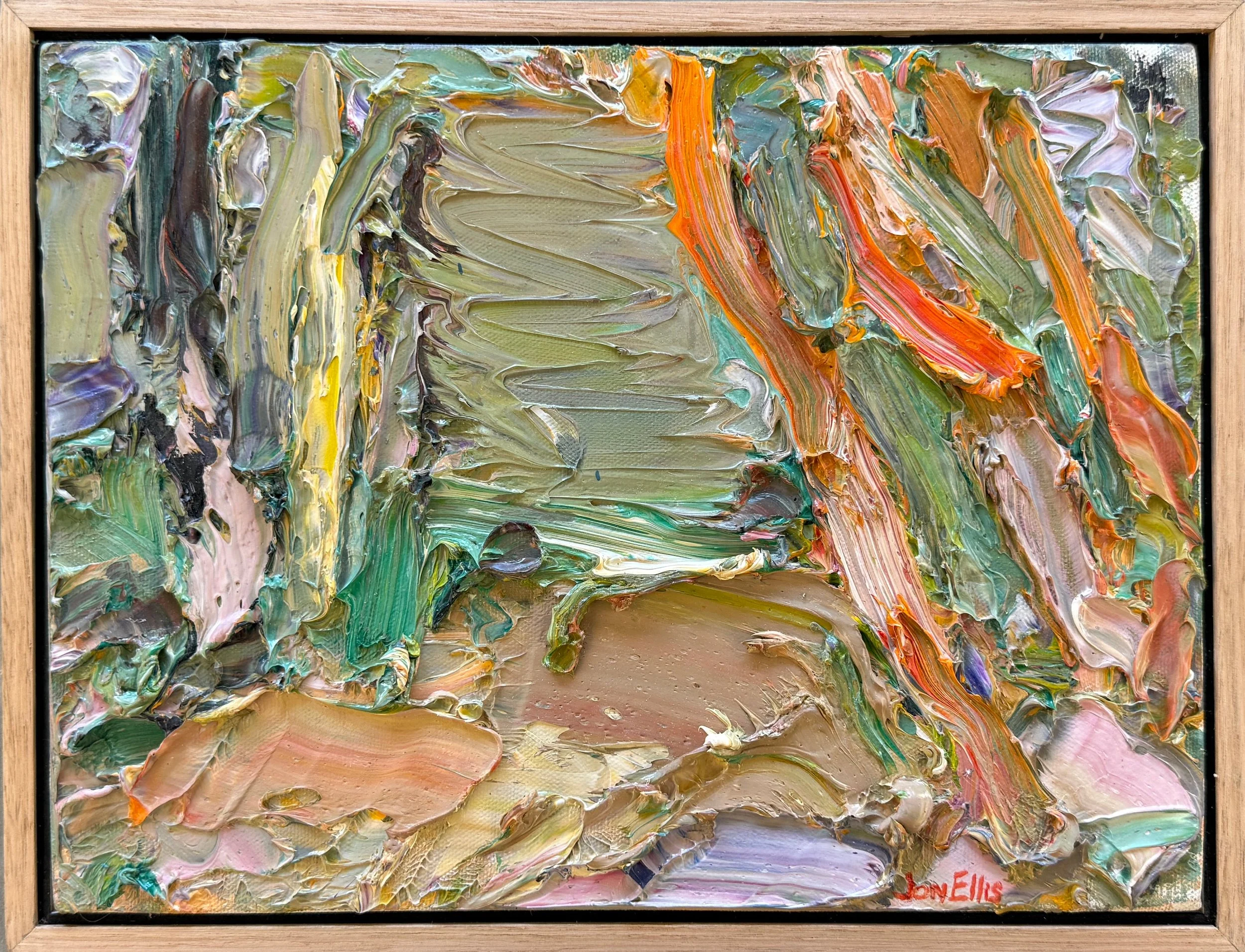 Landscape IV – Oil on Canvas (framed) – 310 × 210mm – $550