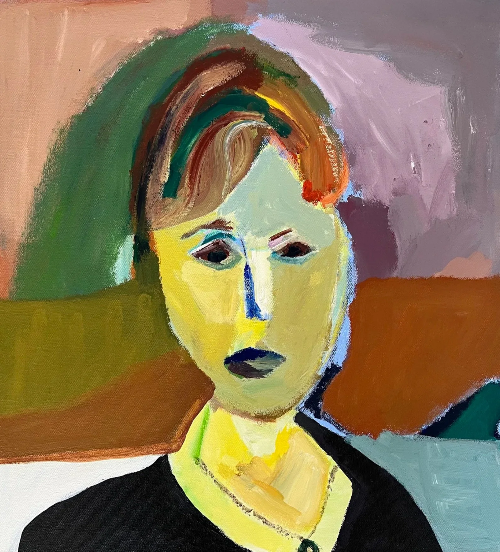 Nicholas Osmond - Sylvia - 500 x 455 - Acrylic on Canvas - $630