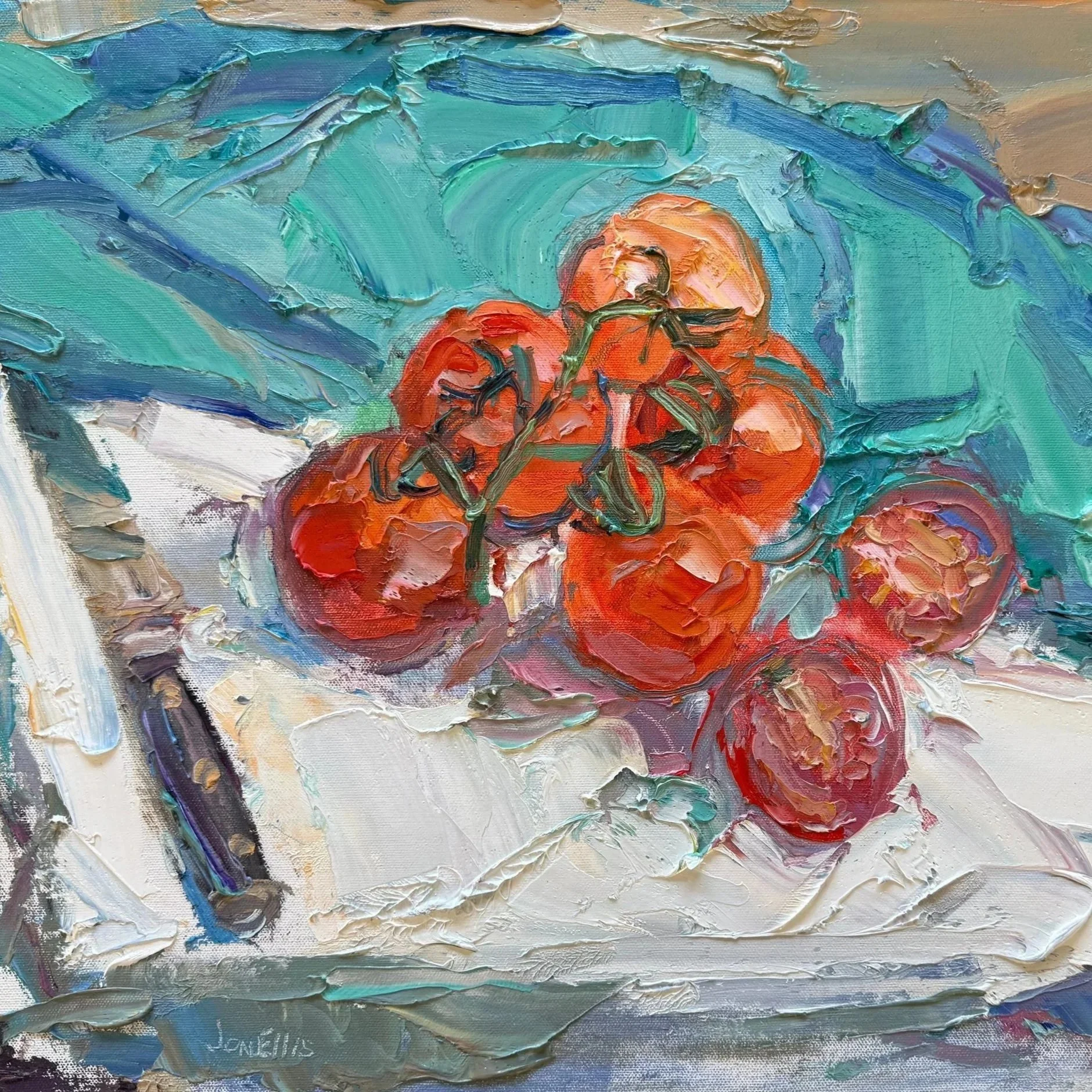 Currently showing: Delicious, paintings by Jon Ellis