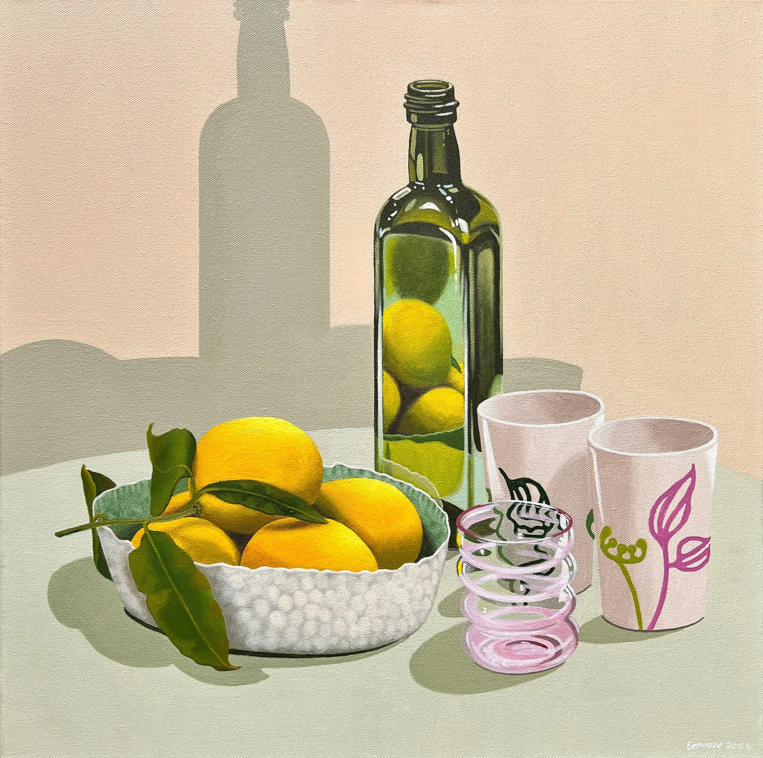 How do I look? - Acrylic on canvas - 51 x 51cm - SOLD