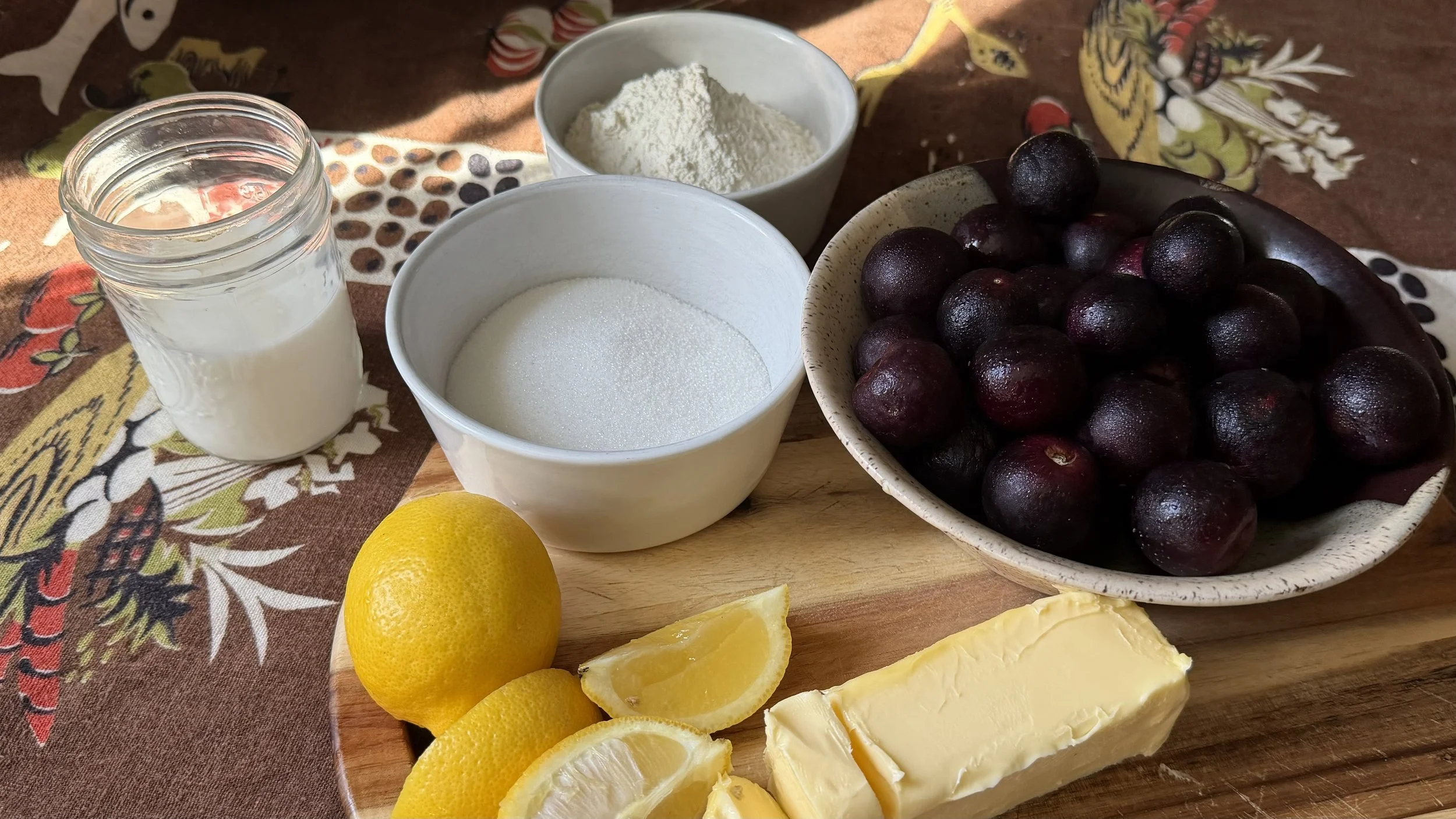 Muscadine Cobbler