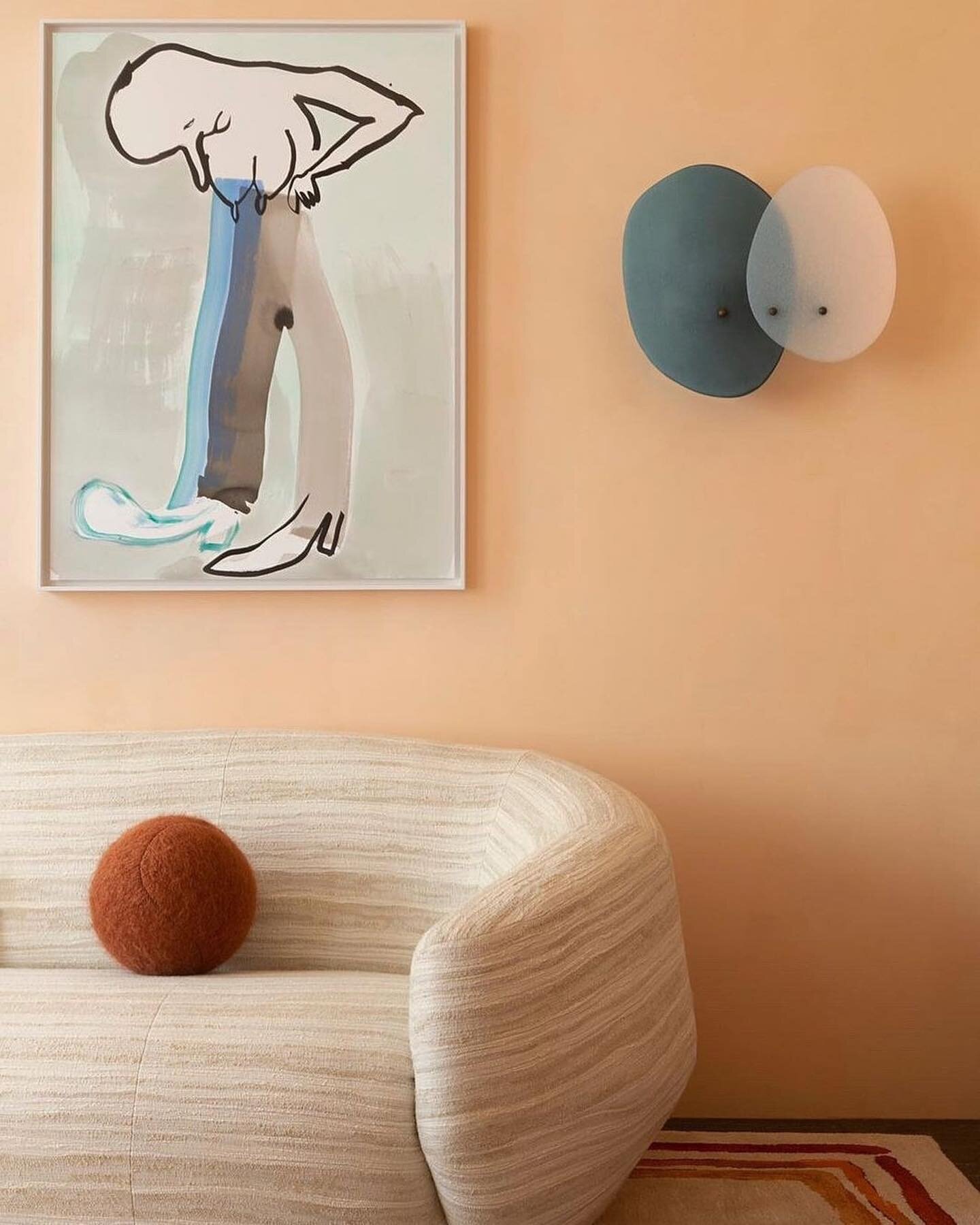 HAPPY SATURDAY! ◾️Asymmetry sofa, Ball Cushion and the Honeymoon Sconce in #Paris. ⁠ Design: @pierre.yovanovitch via: @theinvisiblecollection 
⁠
Discover more on #TheInvisibleCollection ⁠
⁠
Photo: @jpvaillancourtimages ⁠
⁠