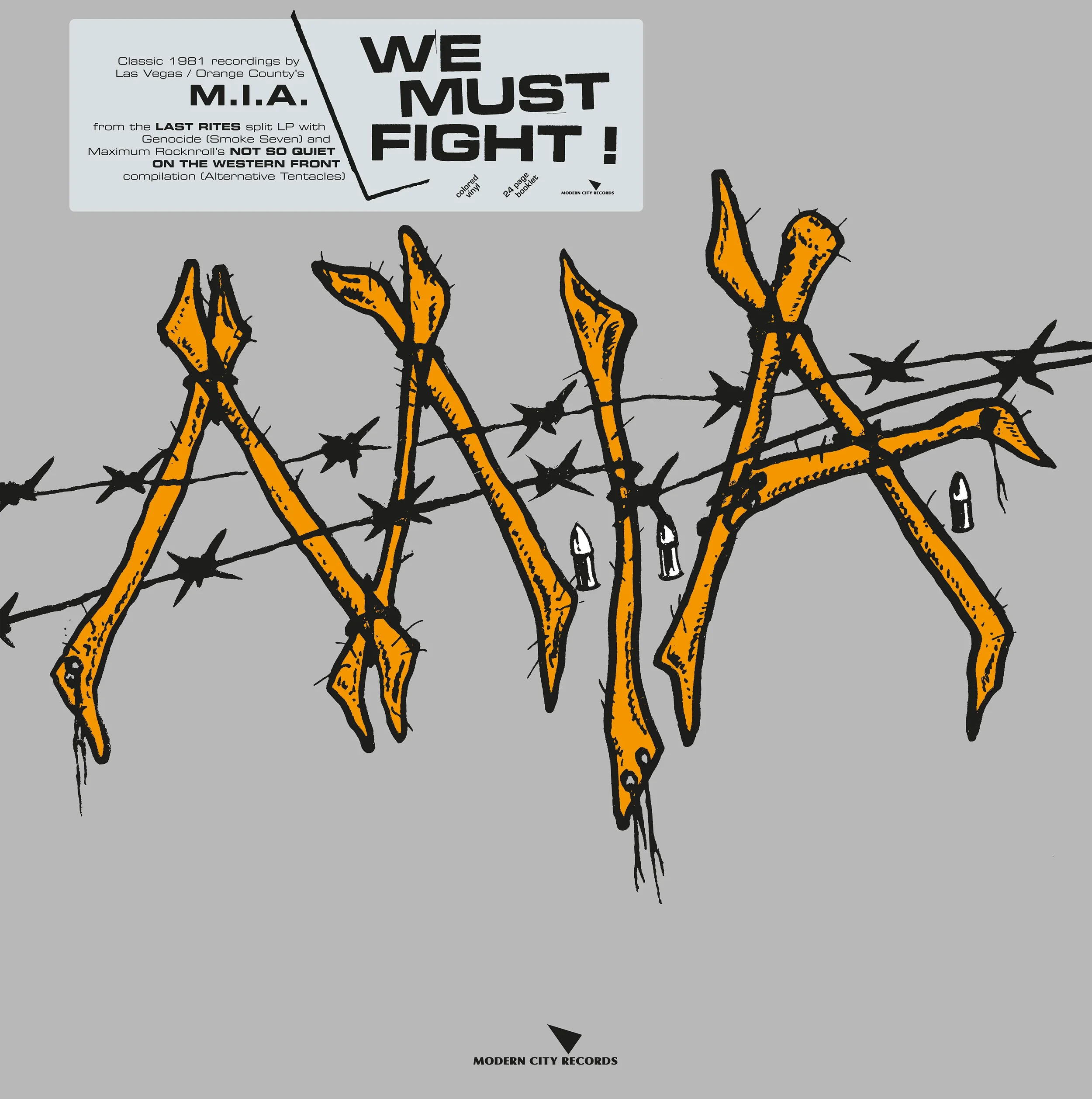 WE MUST FIGHT - Limited Hand Screened version