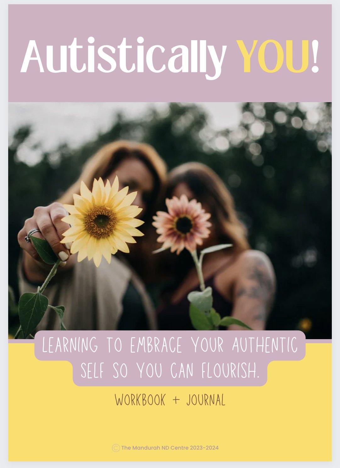 Autistically YOU! program August-September