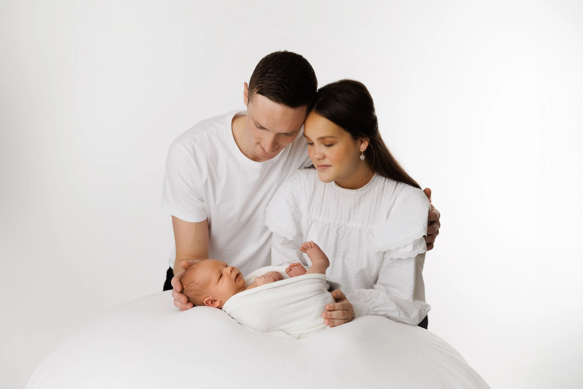 Nyfødtfotograf i studio på Vigrestad, Jæren