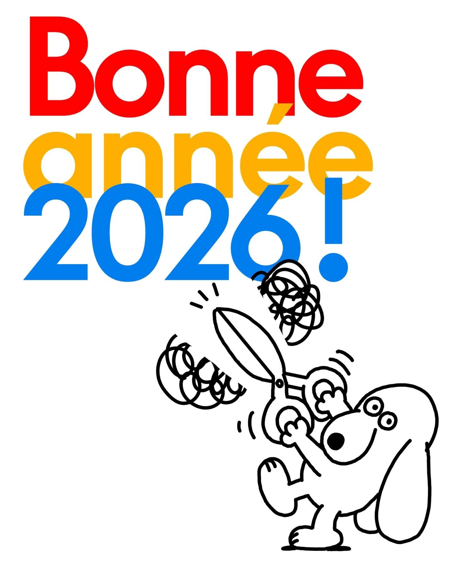 🥳 Toute l&rsquo;&eacute;quipe Gribouillis vous souhaite une super bonne ann&eacute;e 2026 !

🎊 Premi&egrave;re r&eacute;solution : 
Bloquez vos dates pour la prochaine &eacute;dition !
Du 10 au 13 septembre 2026 &agrave; Bordeaux 🍷

✏️ Mascotte et