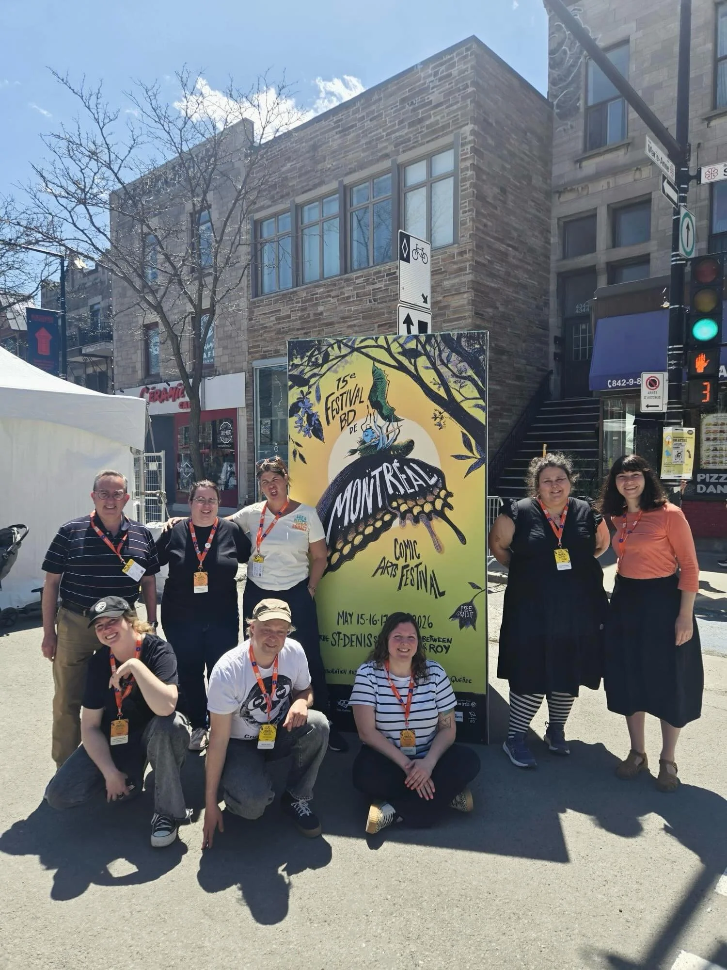 ❤️ Souvenirs du festival BD de Montr&eacute;al ! @fbdm_mtl 

Gribouillis &eacute;tait invit&eacute; au FBDM cette ann&eacute;e, et c&rsquo;&eacute;tait Tiguidou (comme on dit l&agrave;-bas) !

📸 Retour en images :
1- La super d&eacute;l&eacute;gatio