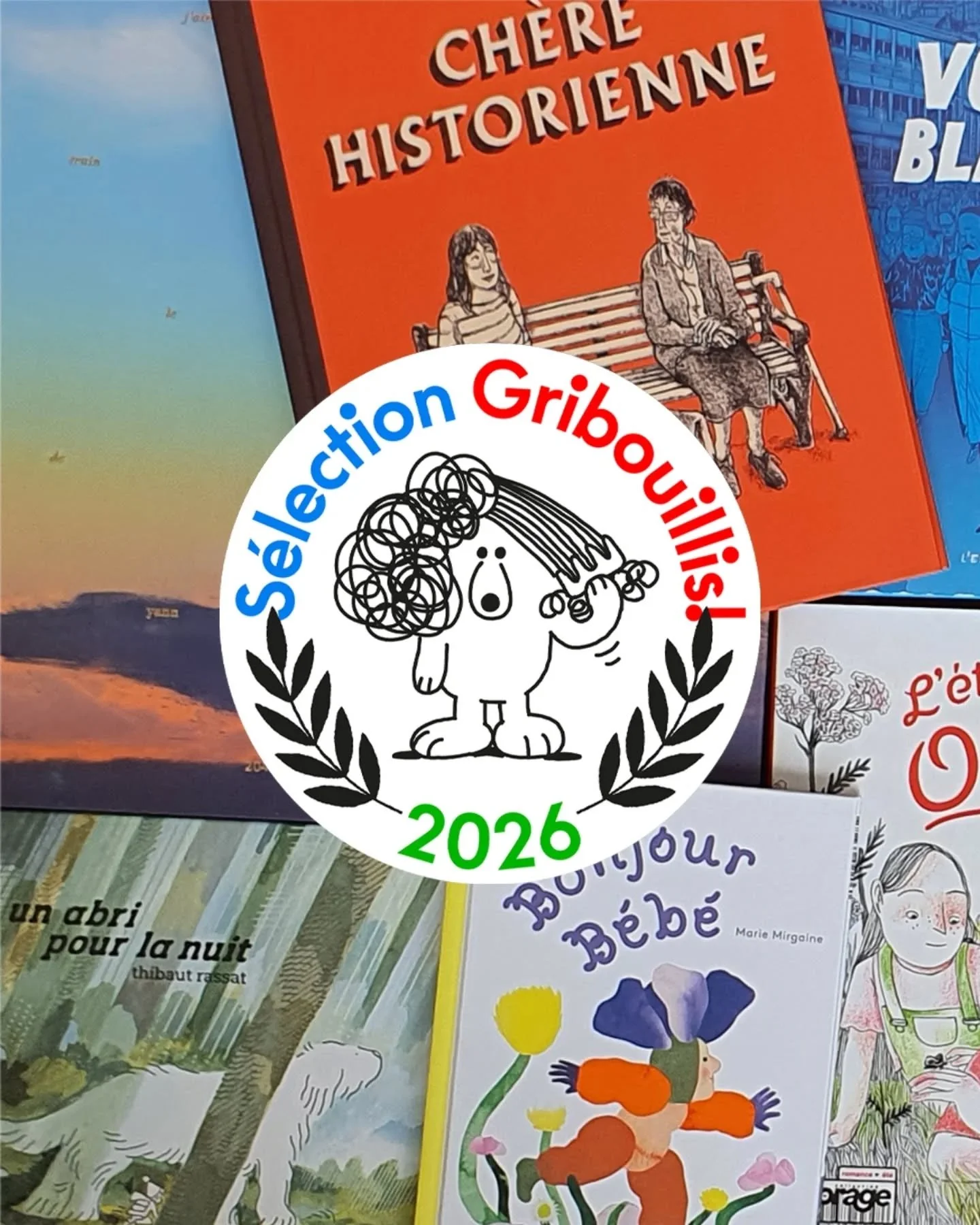 📚 S&Eacute;LECTION CLASSIQUE ET DESSIN 📚

🎉 Voici les 10 livres en S&eacute;lection Classique &amp; Dessin pour les Prix Gribouillis 2026 !

Franquin, David Amram, Spirou et fantasio int&eacute;grale 1, Dupuis
franquin @davidamram_  @dupuis_bd 

N