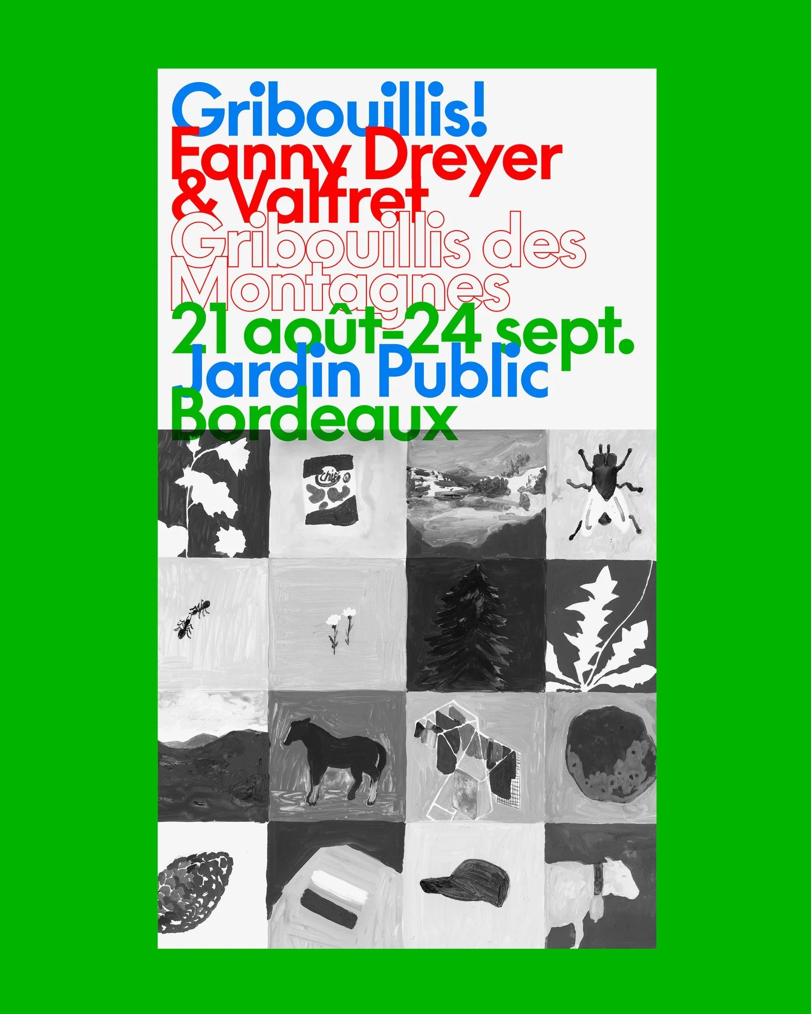 ✨Gribouillis des montagnes - Exposition ✨

Pendant une semaine en juillet, Fanny Dreyer et Valfret ont arpent&eacute; et dessin&eacute; la vall&eacute;e d&rsquo;Ossau, dans les Pyr&eacute;n&eacute;es-Atlantiques. Un jeu d&rsquo;observation &agrave; q