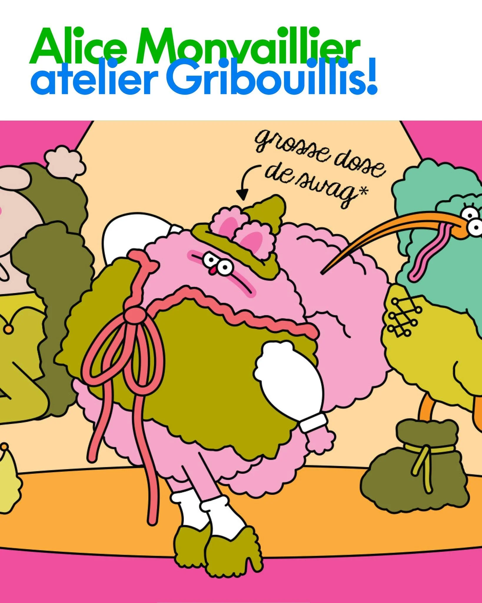 🖍 Ateliers du samedi 12 et dimanche 13 septembre !

&Agrave; vous de jouer ! Voici les ateliers programm&eacute;s pour cette 6e &eacute;dition du festival

🗓 Samedi 12 septembre

10h30-11h15 : Krocui 
@krocui @l.articho.editions

11h30-12h15 : Mari