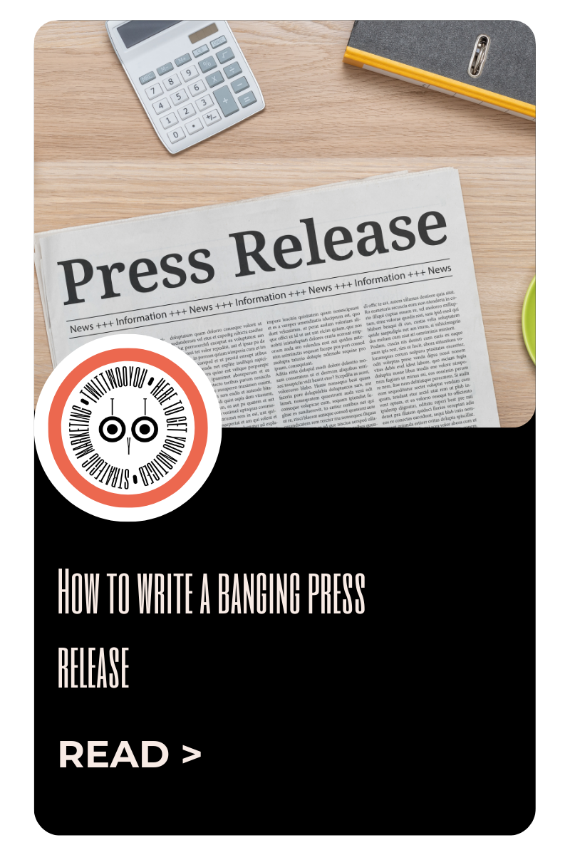 How to write a Banging press release (How to get your news published)