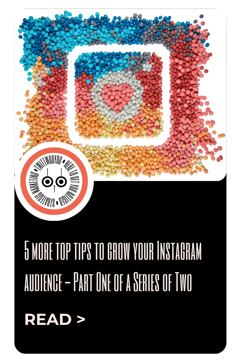 5 top tips to grow your Instagram audience