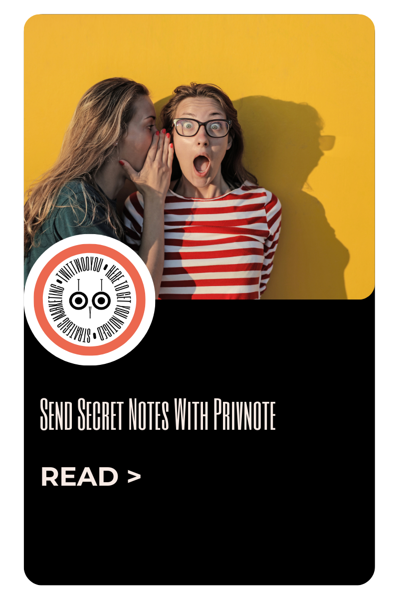 All about Privnote - your secret note sender